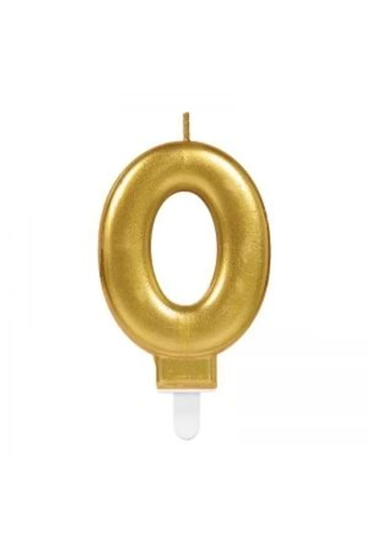 0 Rakam Mum Gold Renk