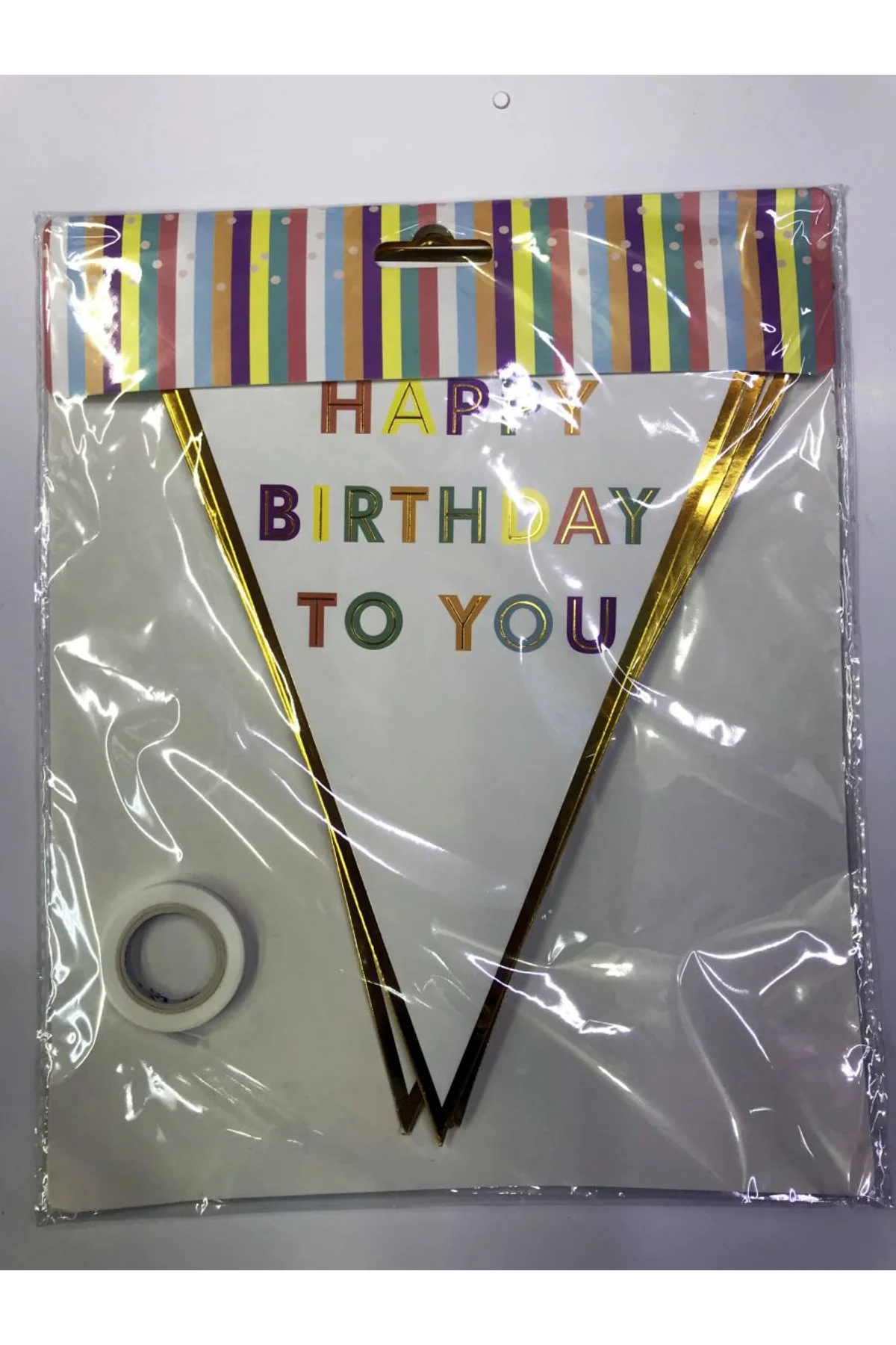 Happy Birthday To You Flama Bayrak Süs - Just Cheap Store Görsel 3