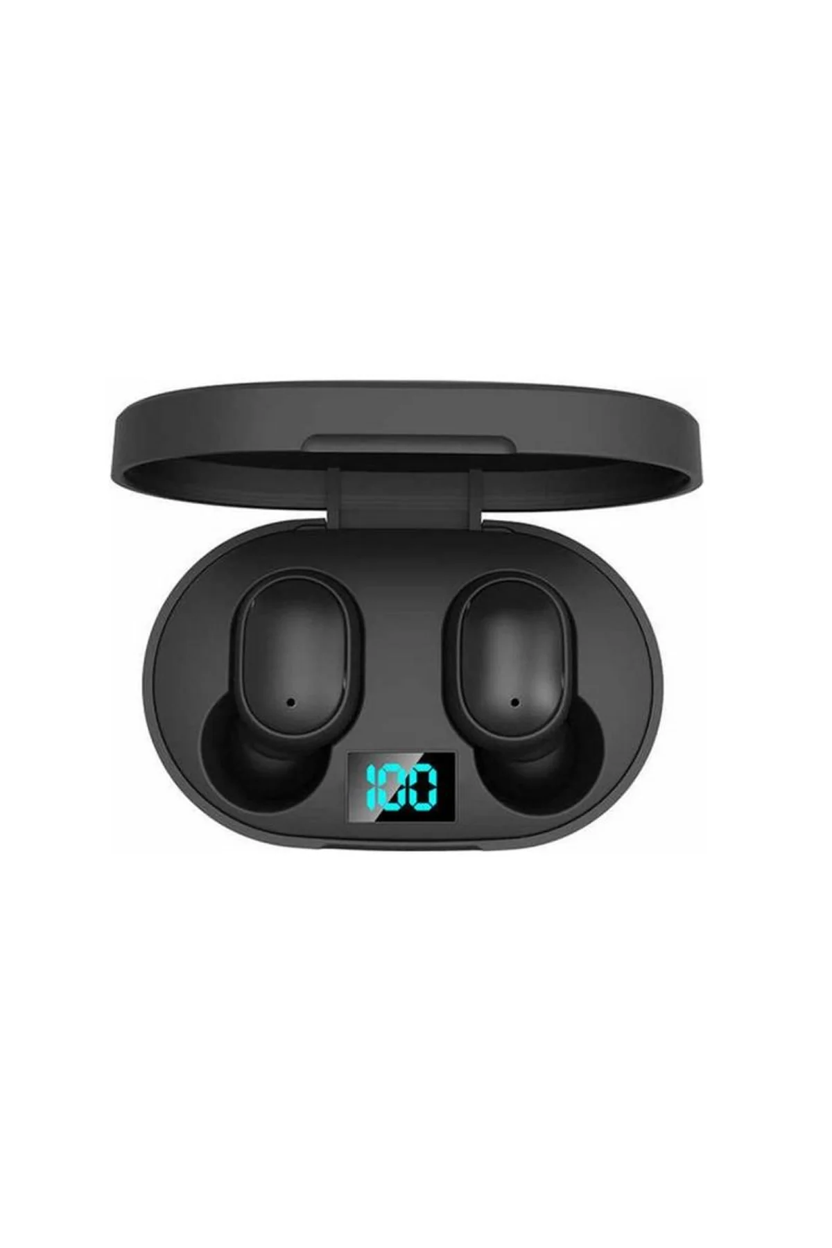 E6s Kablosuz Kulaklık Dijital Göstergeli Bluetooth Kulaklık 5.0 - Just Cheap Store Görsel 2
