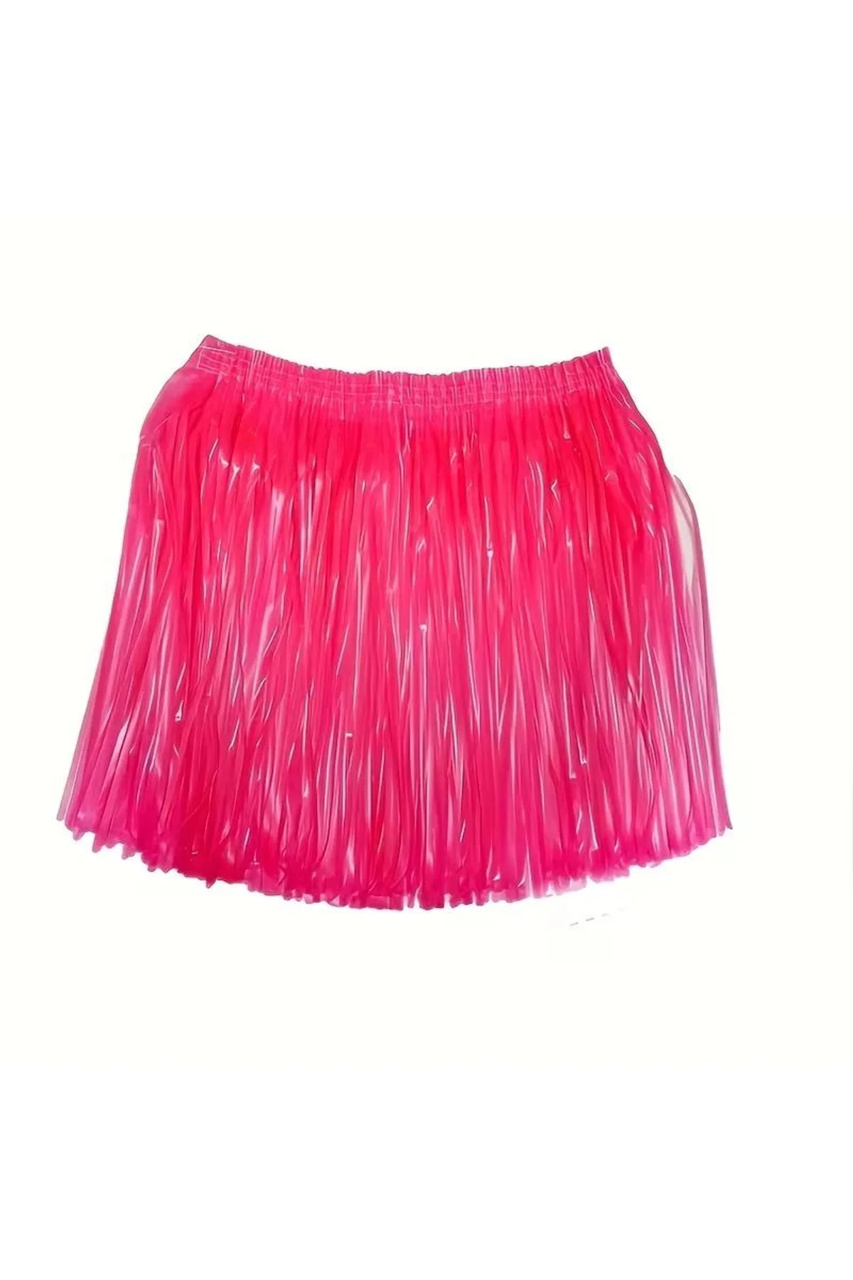 Neon Pembe Hawaii Parti Eteği 40 Cm - Just Cheap Store Görsel 2