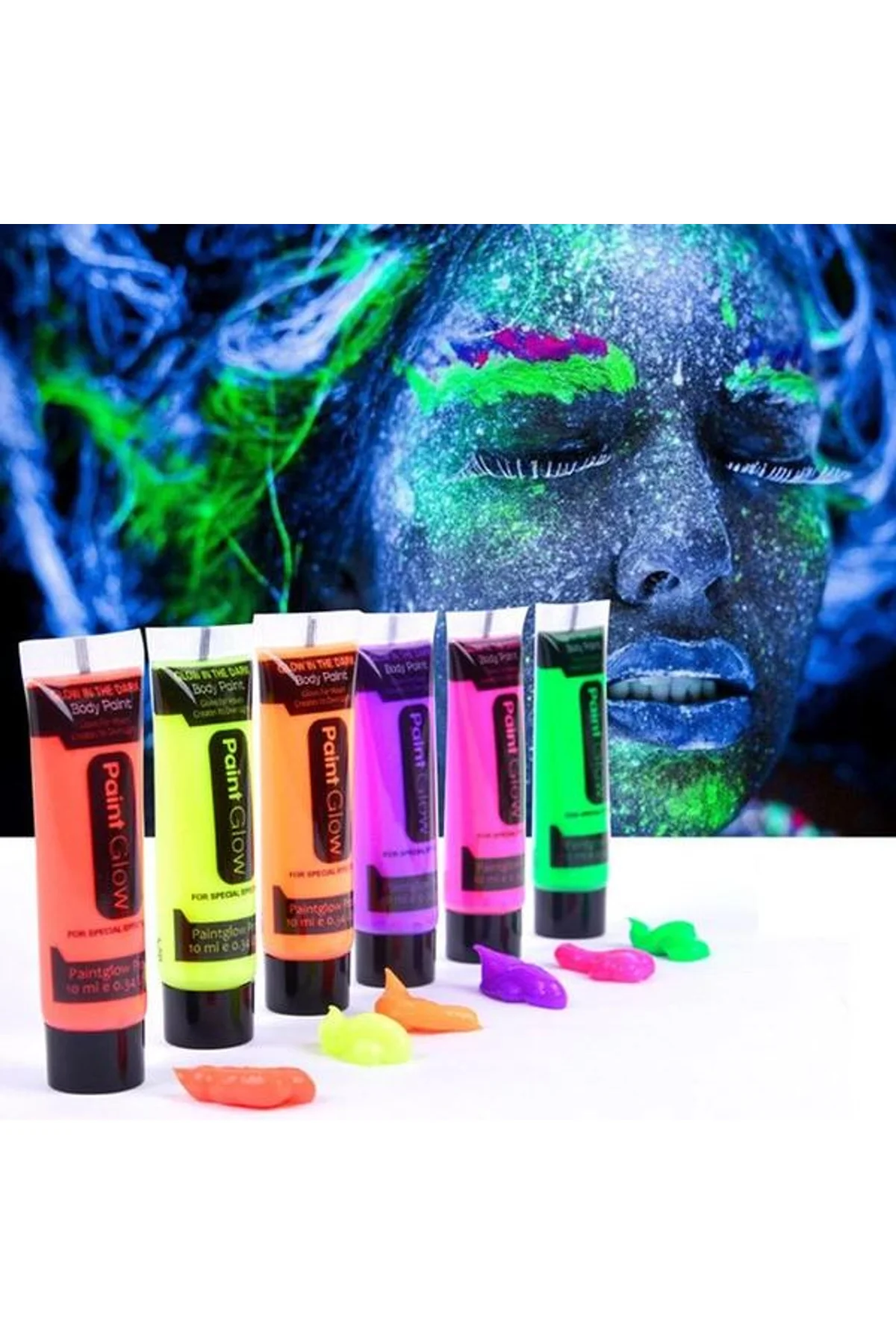 Glow Sboya Fosforlu Krem Boya 12 Adet - Just Cheap Store Görsel 4