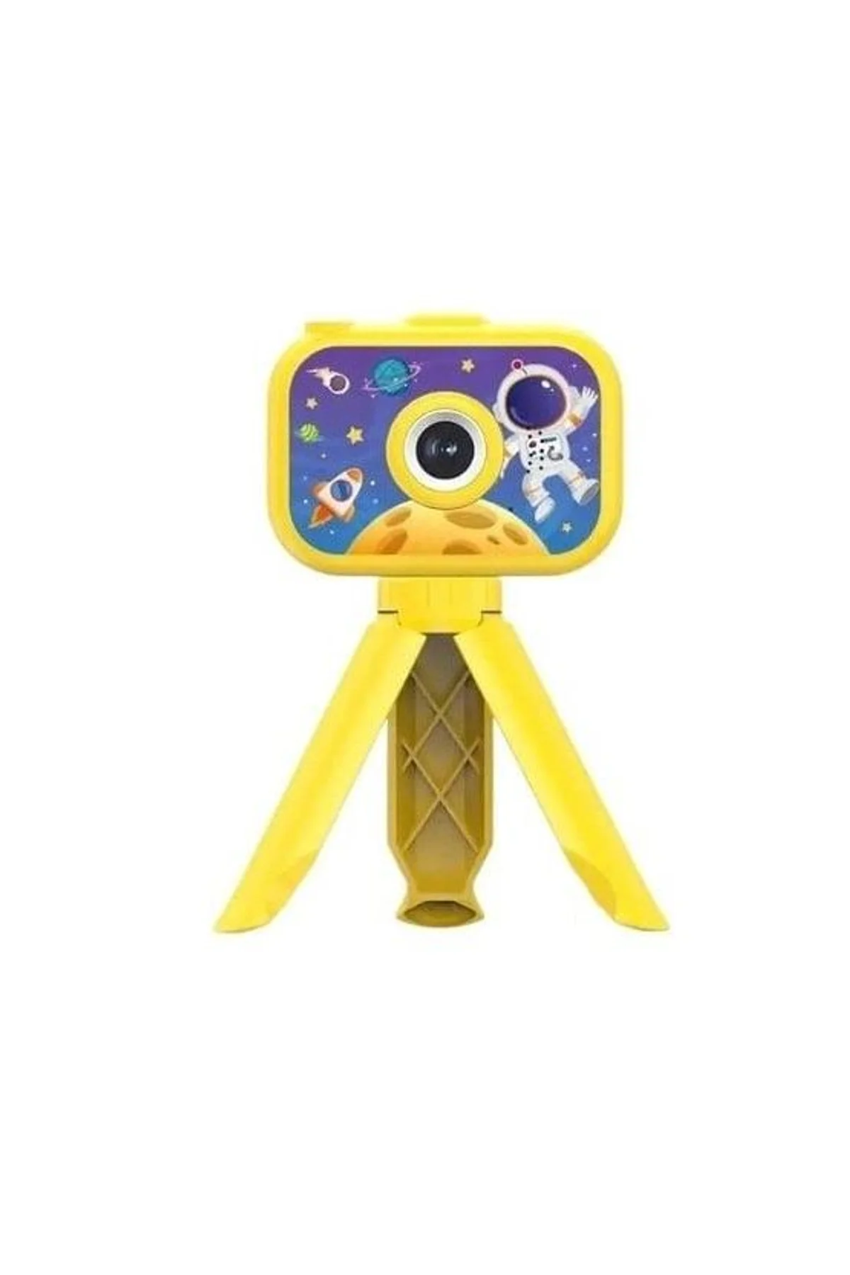 Dijital Fotoğraf Makinesi Çocuk Mini 1080p Hd Kamera Selfie Tripotlu Ön Arka Kamera - Just Cheap Store Görsel 3