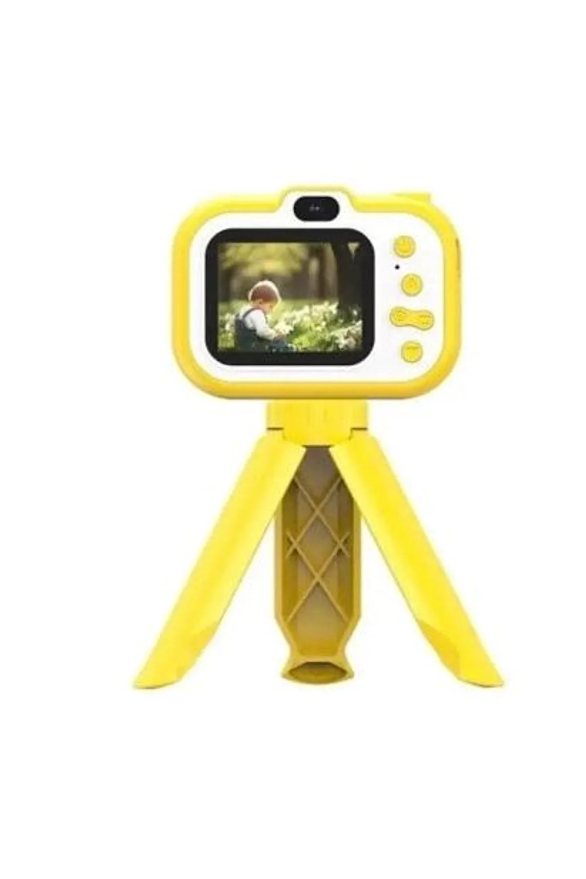 Dijital Fotoğraf Makinesi Çocuk Mini 1080p Hd Kamera Selfie Tripotlu Ön Arka Kamera - Just Cheap Store Görsel 2