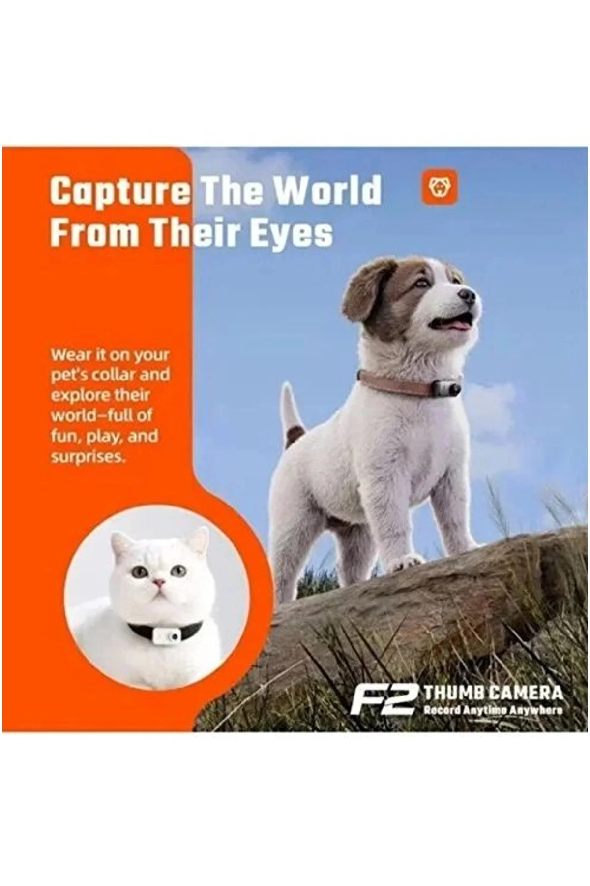 F2 2k 1080p Parmak Kamera 130° Geniş Açı Ips Ekranlı 25g Mini Taşınabilir Cep Kamerası Siyah - Just Cheap Store Görsel 3