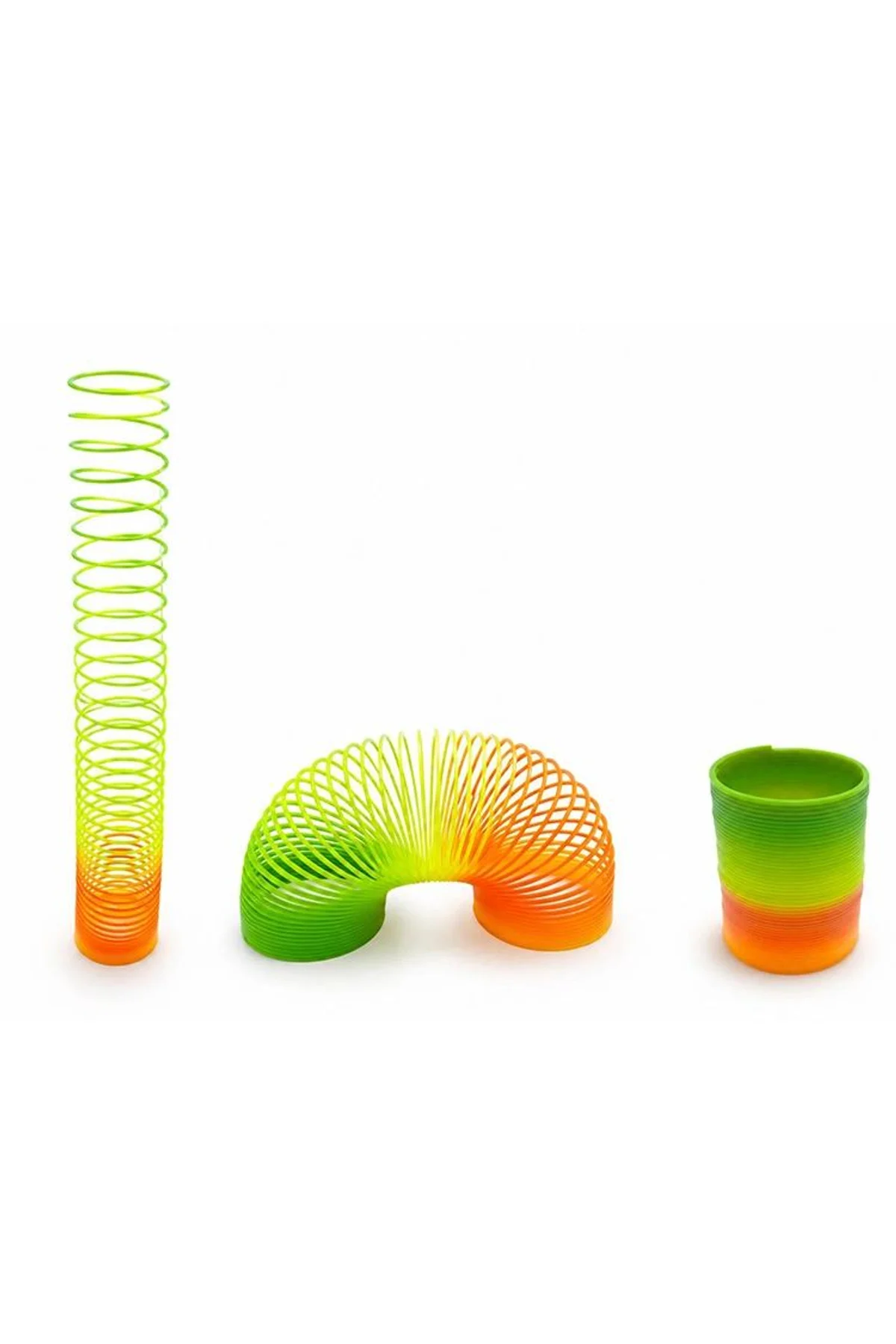 Rainbow Gökkuşağı Stres Yayı - Kutulu Büyük Boy Plastik Slinky Oyuncak Alk4006