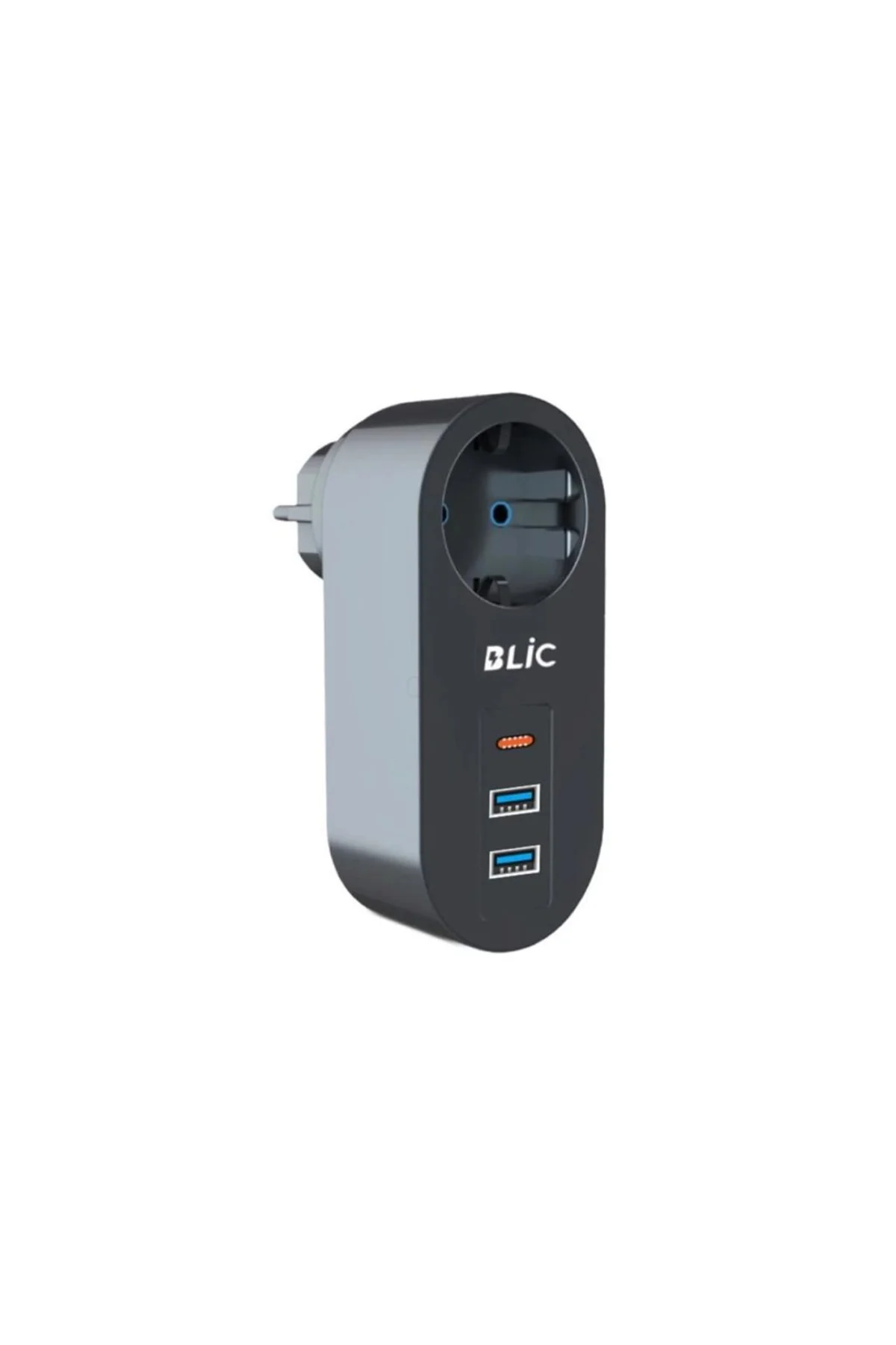 Ftr-07 2xusb 1xtypec Termal Akım Korumalı Isıya Dayanıklı Tekli Priz