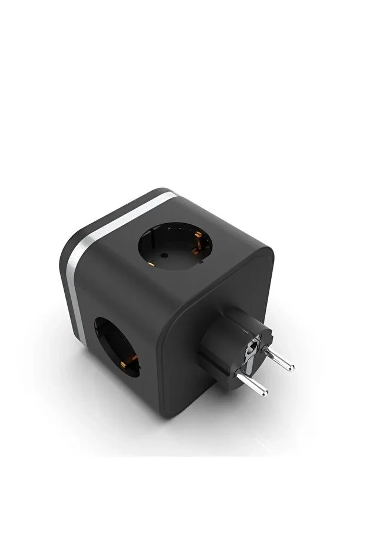 Termal Akım Korumalı Isıya Dayanıklı 3’lü Duvar Tipi Priz 2x Usb 2x Typce 3680 W