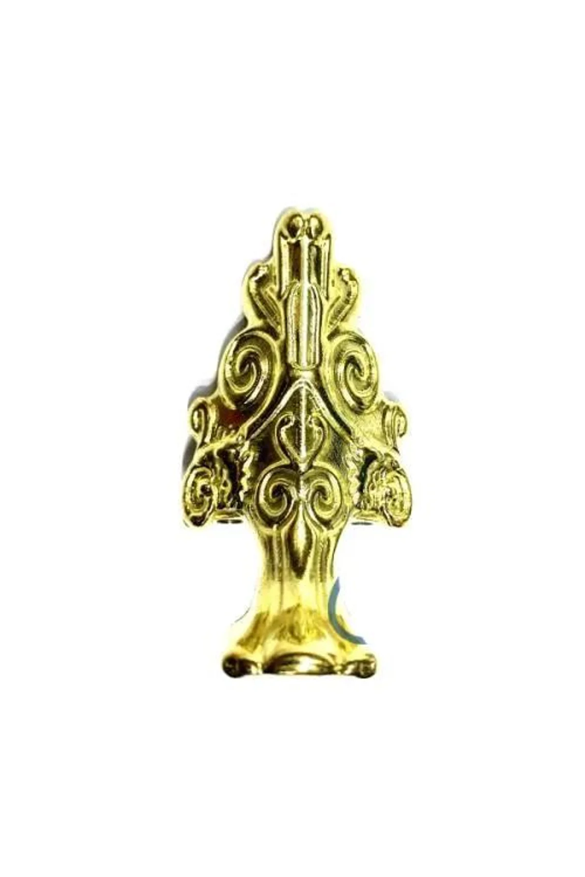 Lükens Sandık Ayağı, Kutu Ayak 4 Cm - Sarı