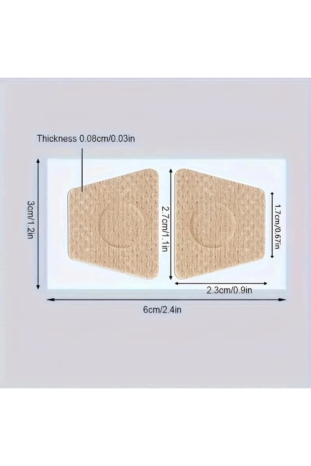 Kolay Uygulanabilir Ayak Tırnağı Onarım Yaması (10lu Set) - Just Cheap Store Görsel 2