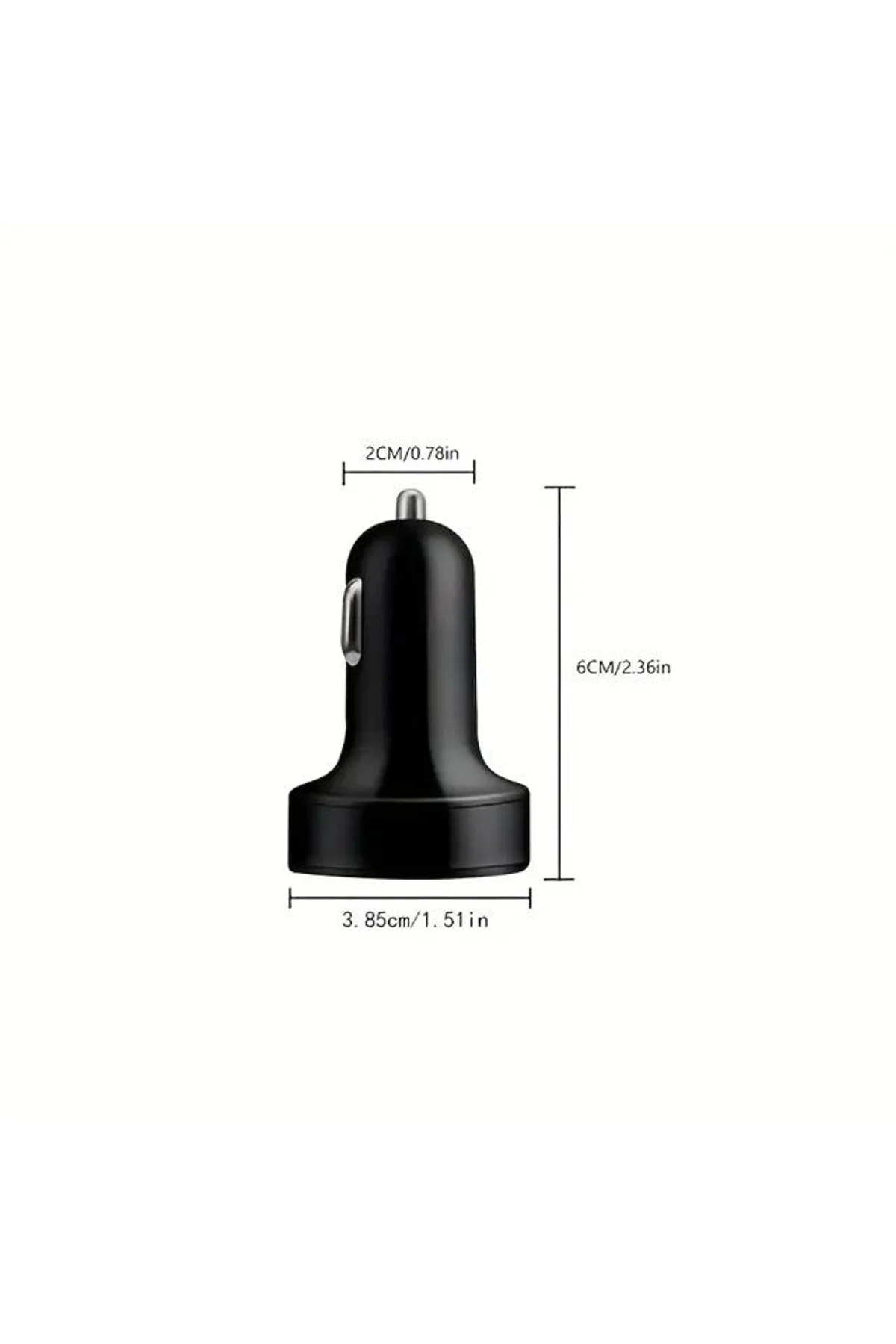 6 Portlu Hızlı Araç Şarj Cihazı – 4 Usb + 2 Type-c Çıkışlı Dijital Göstergeli Oto Şarjı - Just Cheap Store Görsel 2