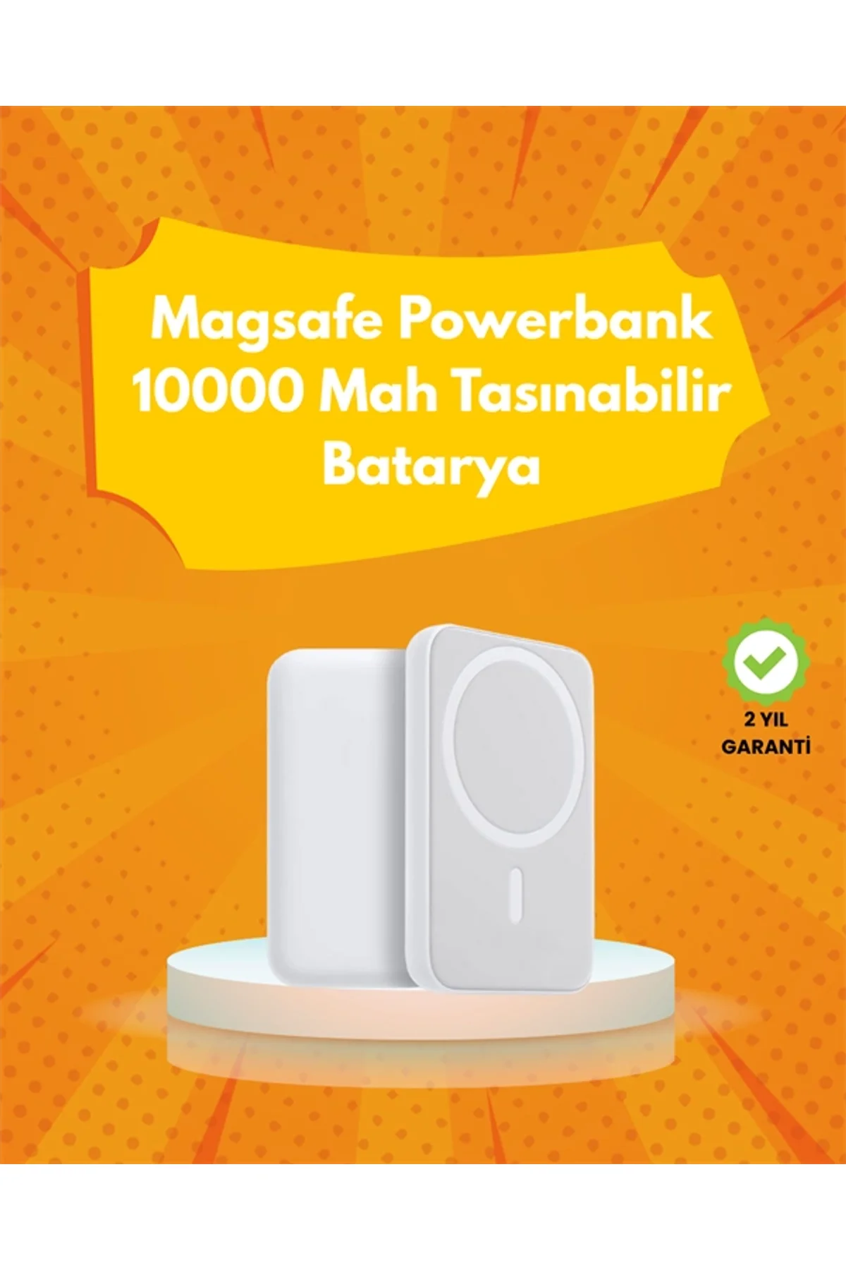 Ultra Kompakt Ve Güçlü – Magsafe Powerbank 10000 Mah İle Kablosuz Şarj Deneyimi