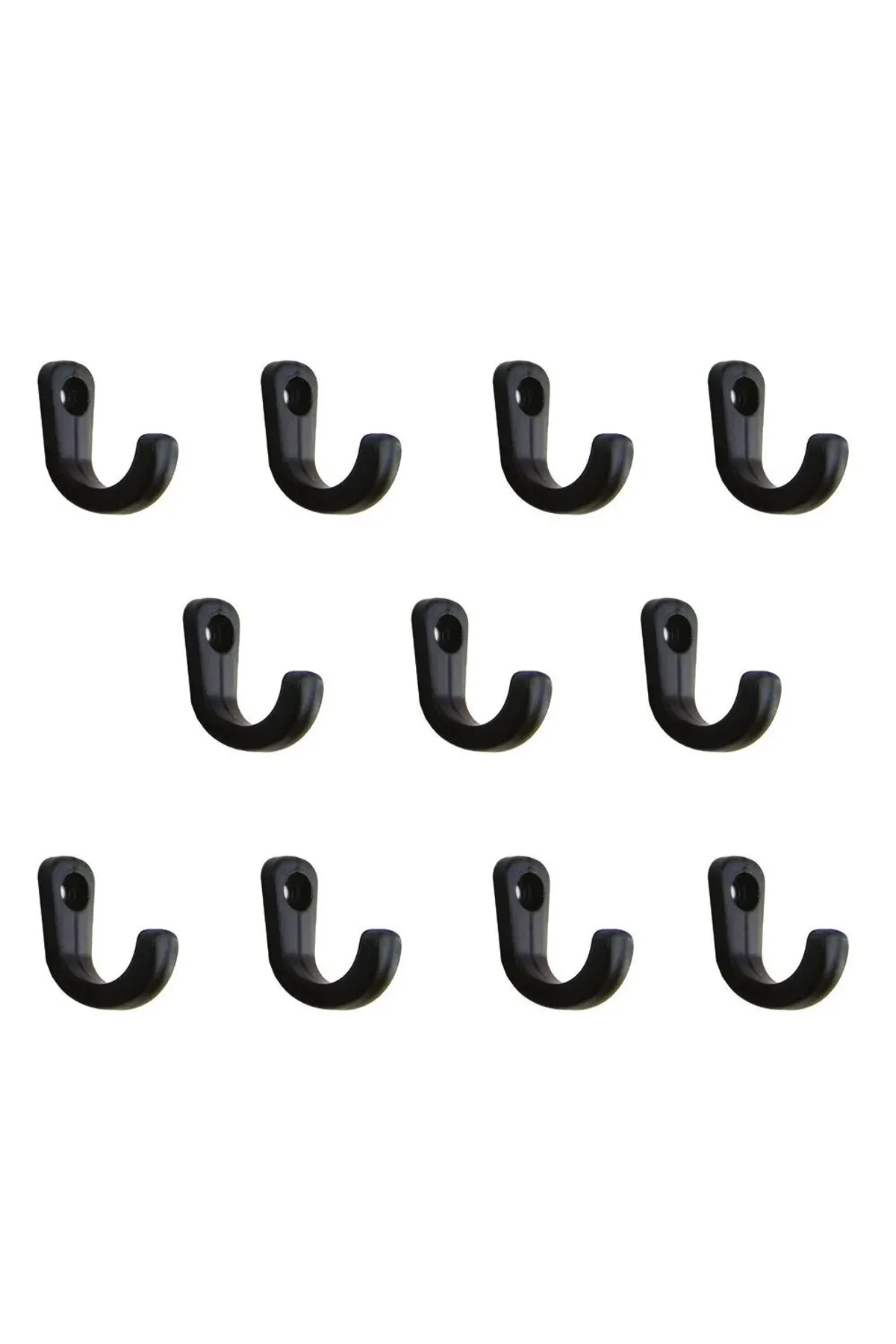 Tekli Anahtar, Bijuteri, Vitrin, Dekor Askısı - Siyah, 10x18x22 Mm - Just Cheap Store Görsel 2