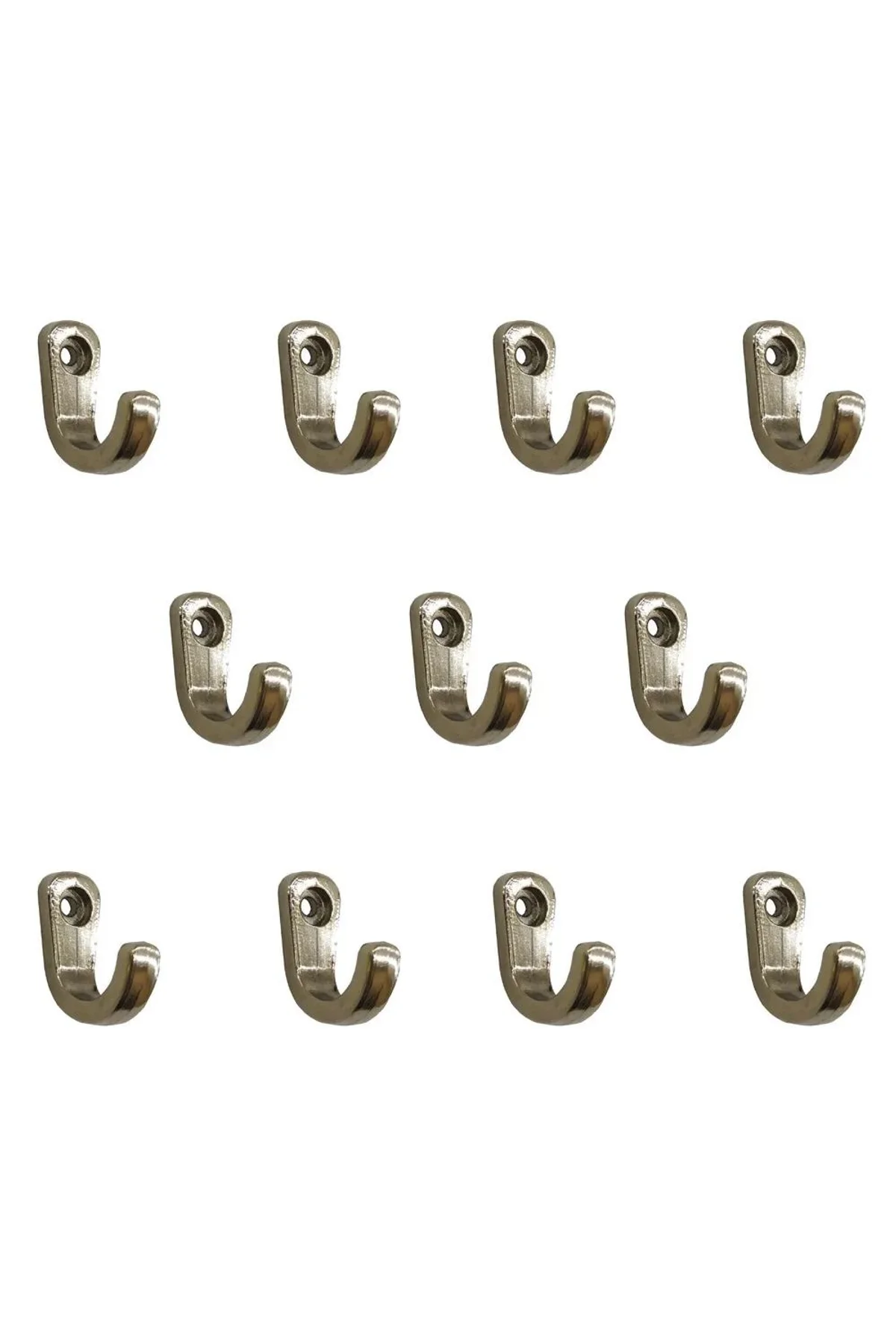 Tekli Anahtar, Bijuteri, Vitrin, Dekor Askısı - Nikel, 10x18x22 Mm - Just Cheap Store Görsel 2