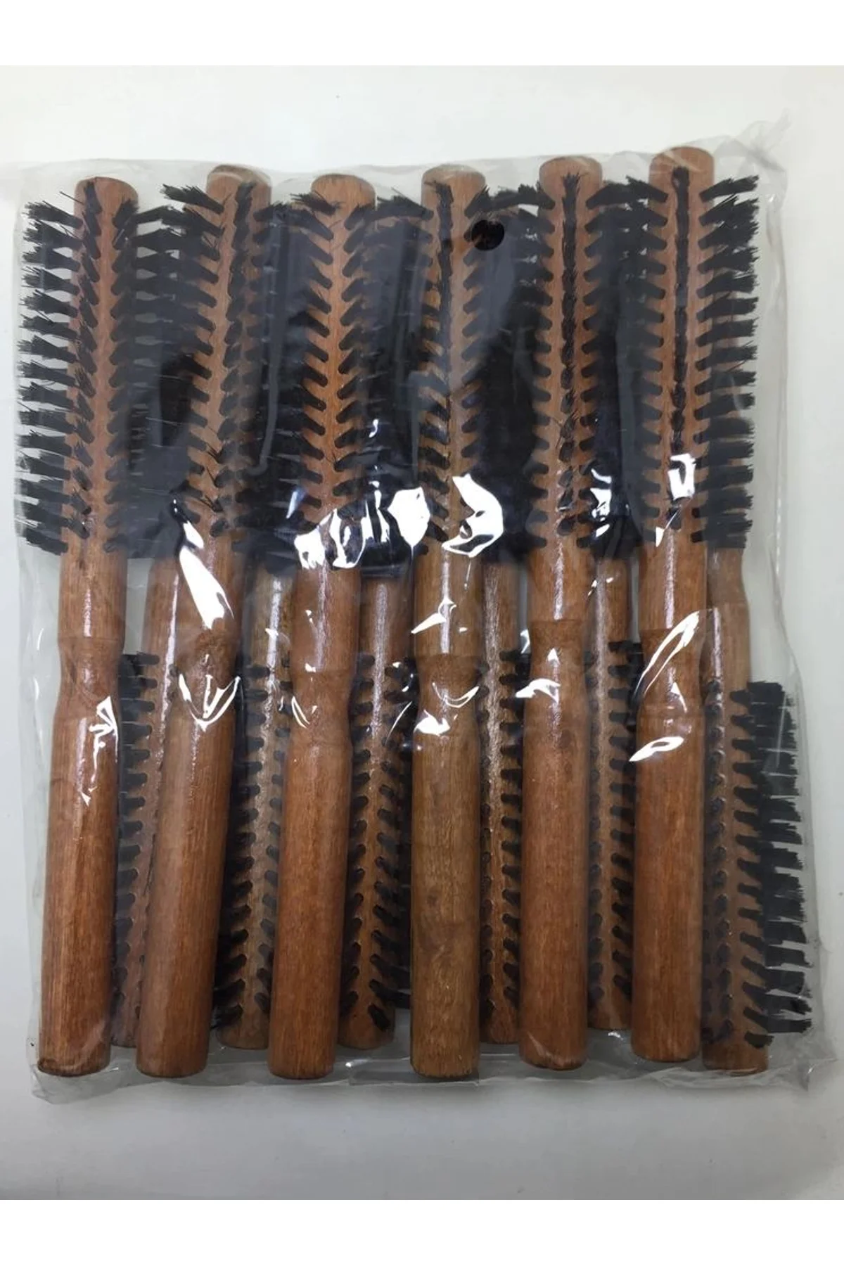 Astra Rd-557a Tel Koyu Ahşap Renk Saç Fırçası Tarak - Just Cheap Store Görsel 2