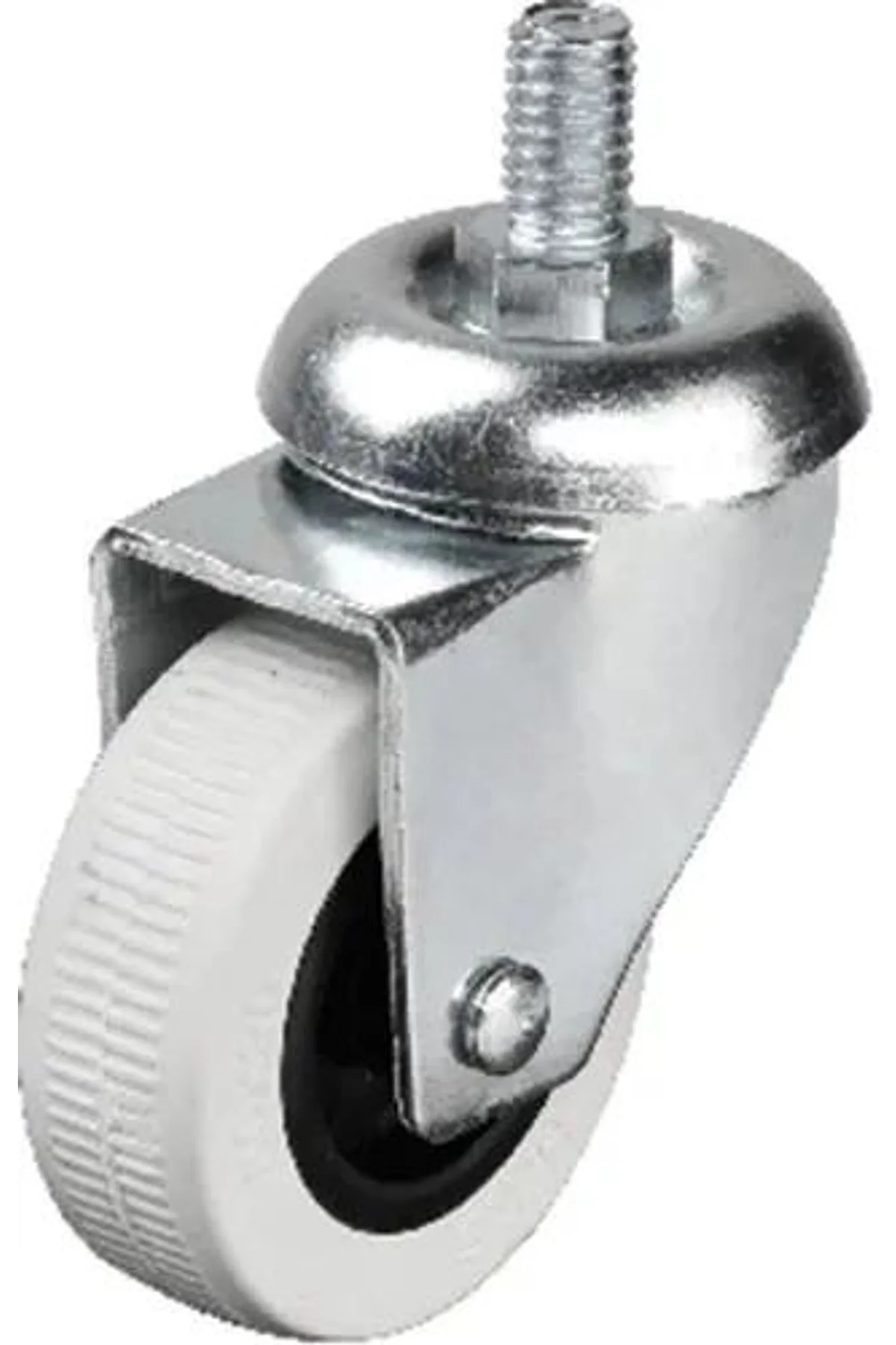 332 - 50x20 Mm Çift Bilyalı Vidalı Teker 4 Adet