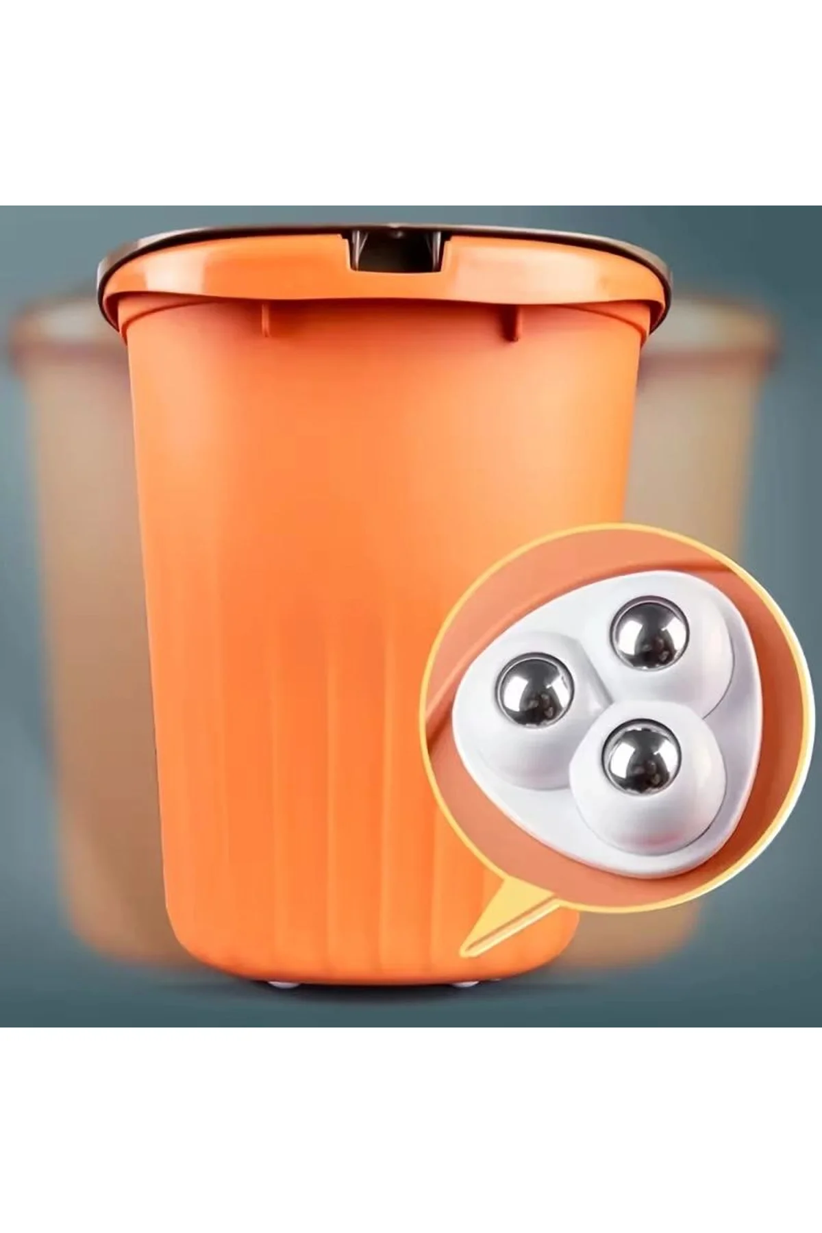 4'lü Set 360 Derece Dönebilen Yapışkanlı Bilyalı Tekerlek - Eşya Kaydırıcı Mobilya Tekeri - Just Cheap Store Görsel 2