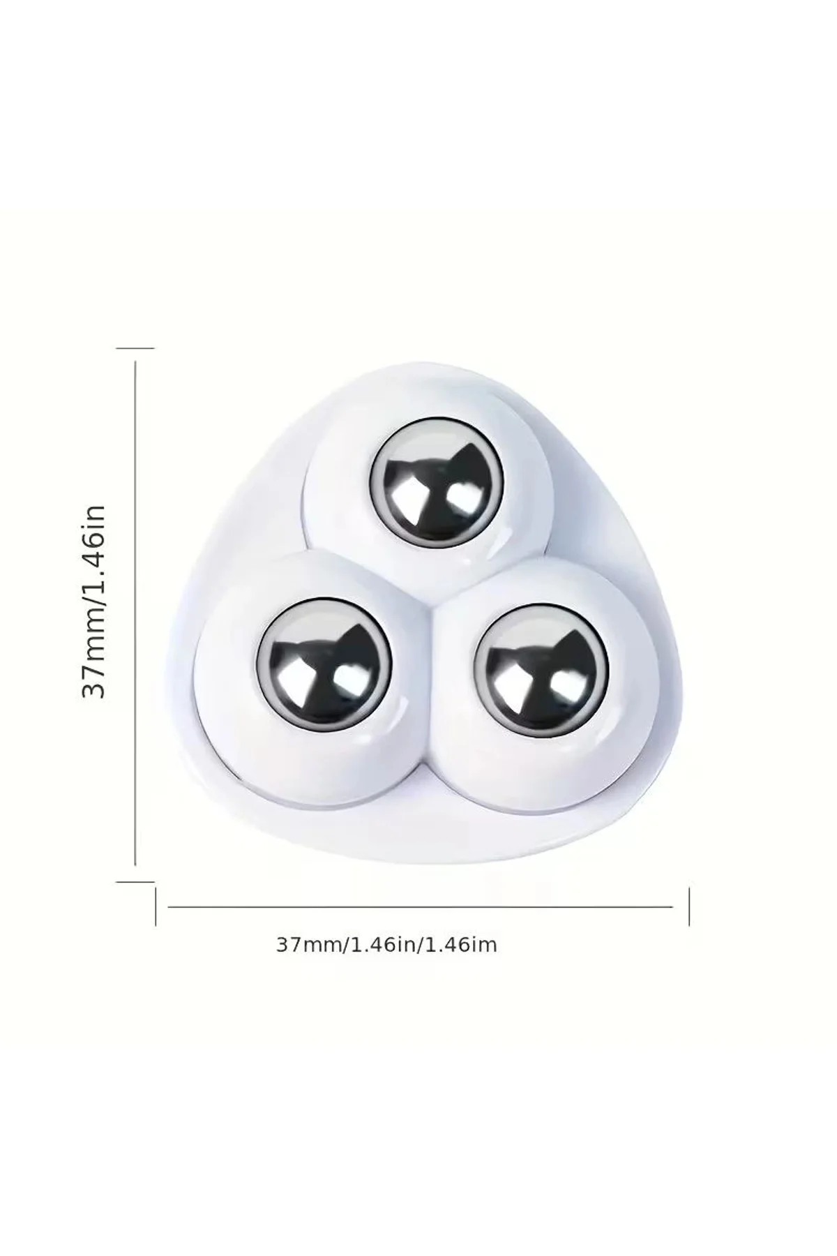 4'lü Set 360 Derece Dönebilen Yapışkanlı Bilyalı Tekerlek - Eşya Kaydırıcı Mobilya Tekeri - Just Cheap Store Görsel 5