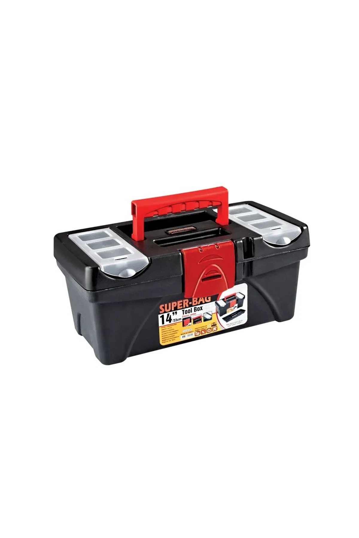 Asr-2040 14 Takım Çantası - Plastik Kilitli