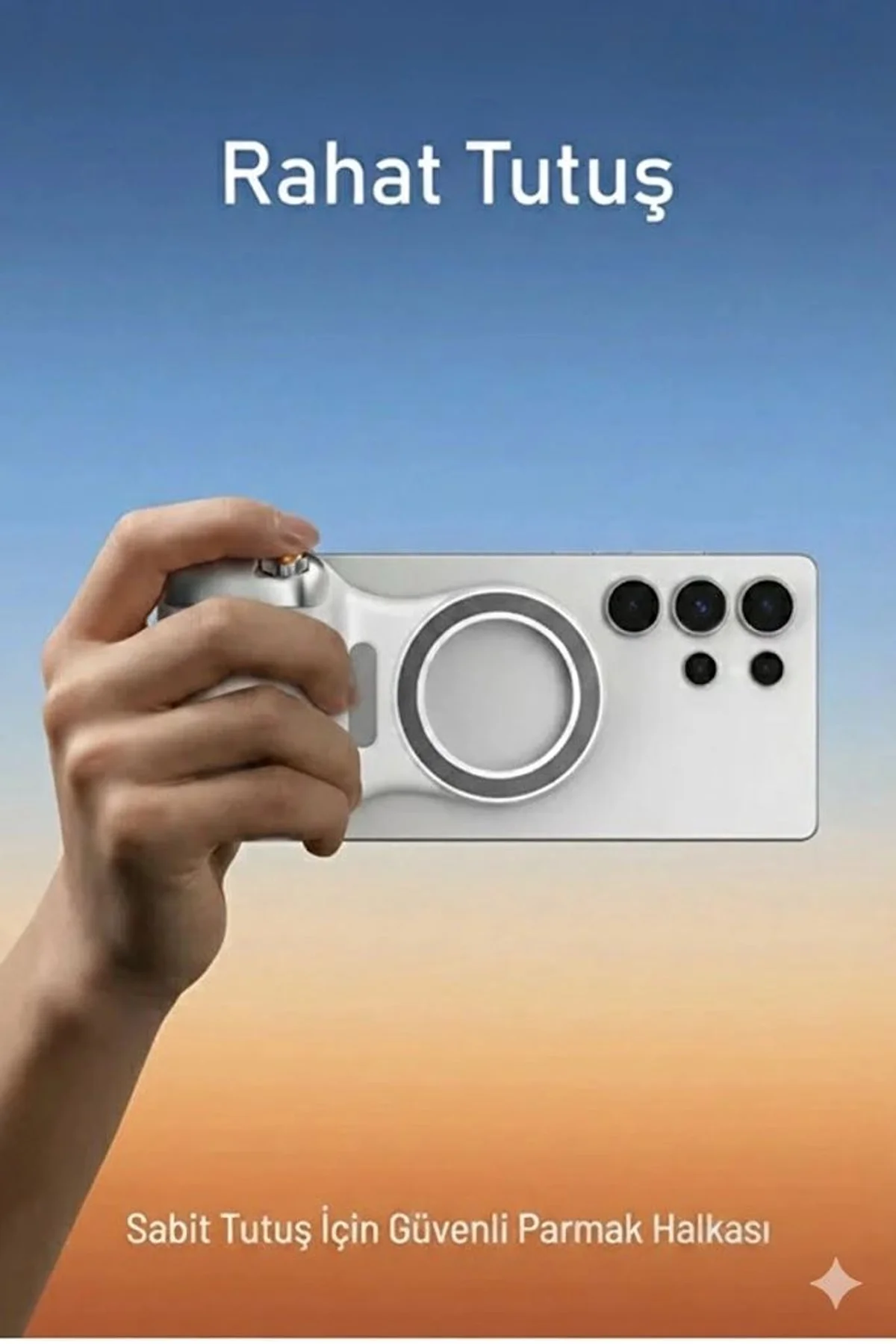 Magsafe Selfie Çubuğu Kamera Kolu Profesyonel Çekim Zoom - Just Cheap Store Görsel 4