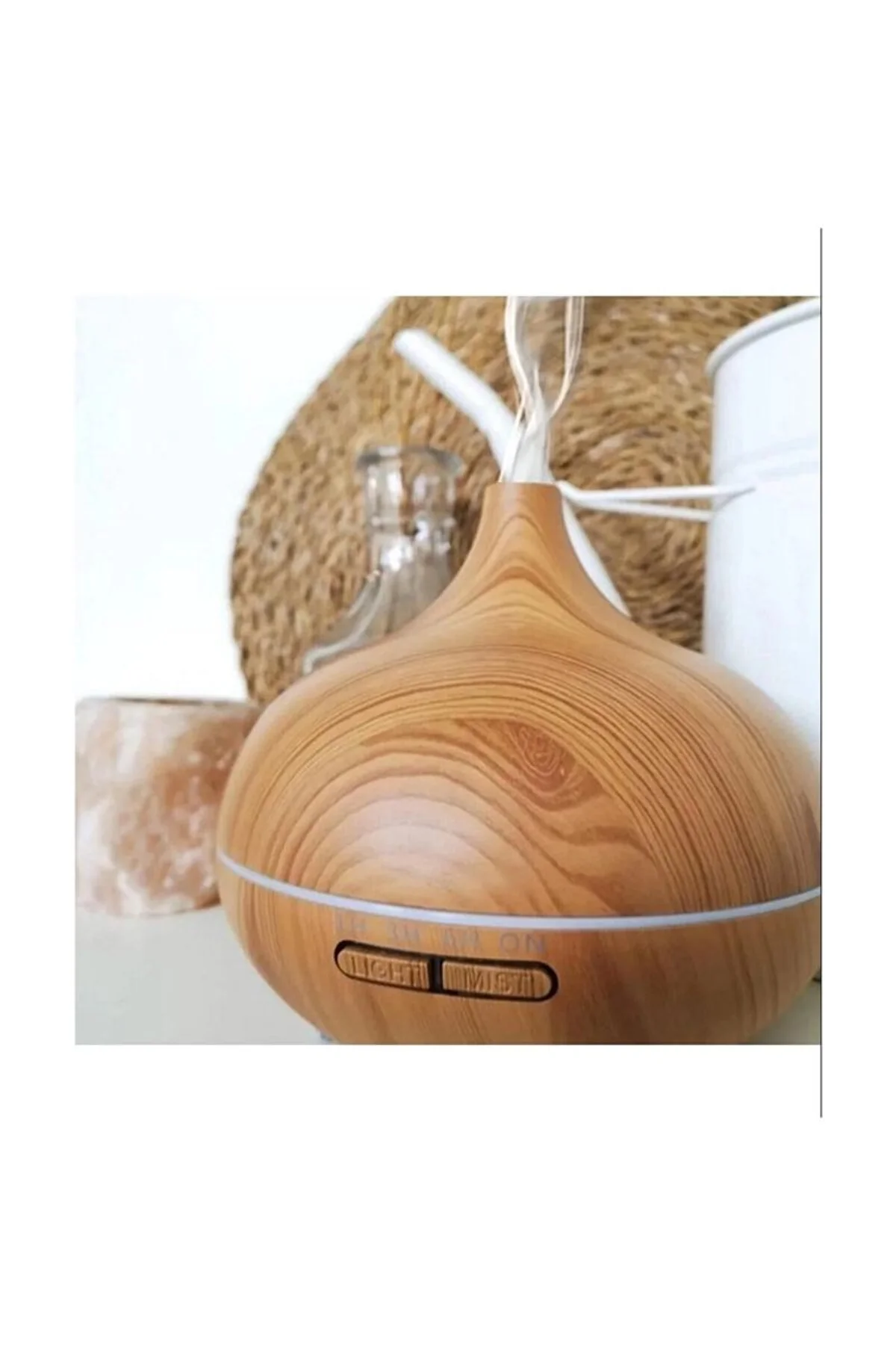 Hava Nemlendirici 7 Led Işıklı Aromatik Oda Kokusu 550 Ml Kahve Aroma Difüzörü Buhar Makinası - Just Cheap Store Görsel 5