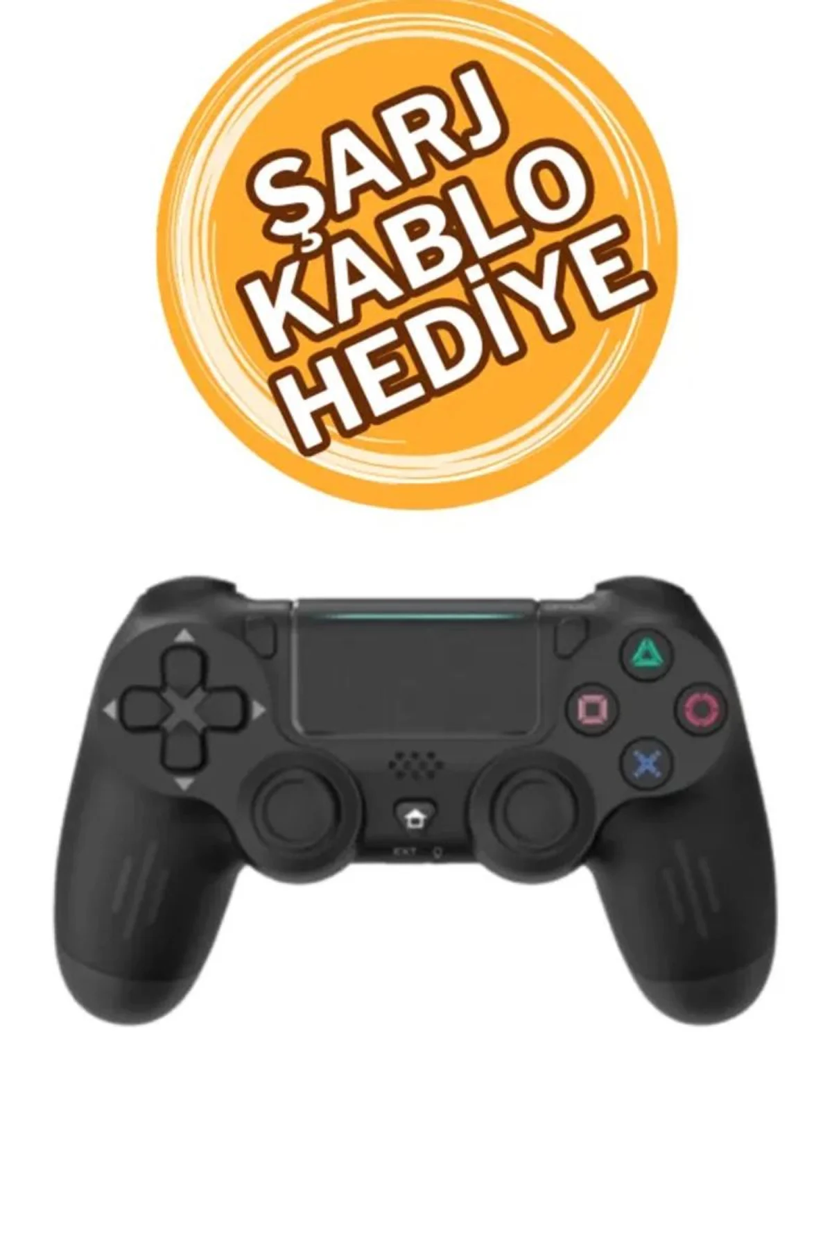 Ps4 Kol Wireless Bt Kablosuz Oyun Kolu Ps4 Joystick Tablet Telefon Pc Uyumlu Titreşimli Oyun Kolu