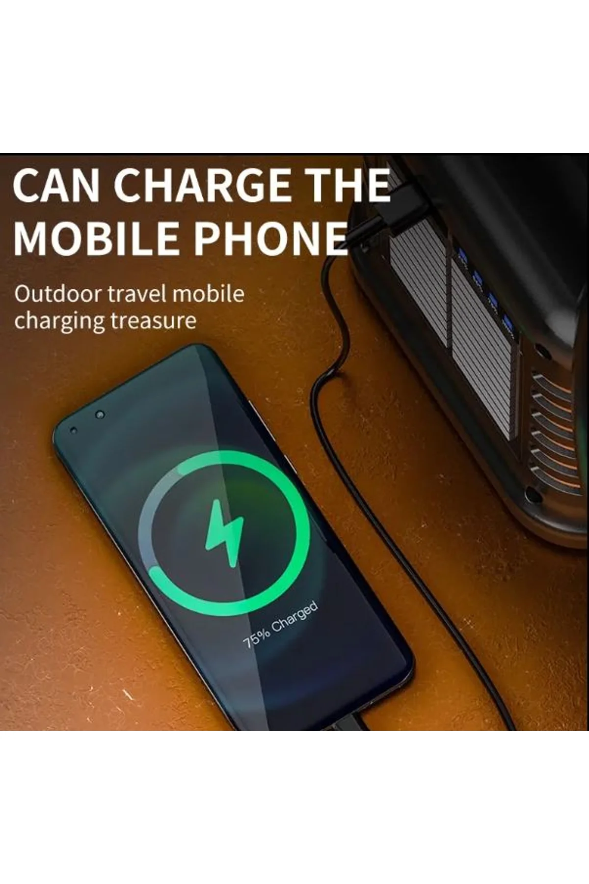 Wıson Ws-4343 Çok Fonksiyonlu Solar Şarjlı Powerbanklı Kamp Lambası - Just Cheap Store Görsel 2