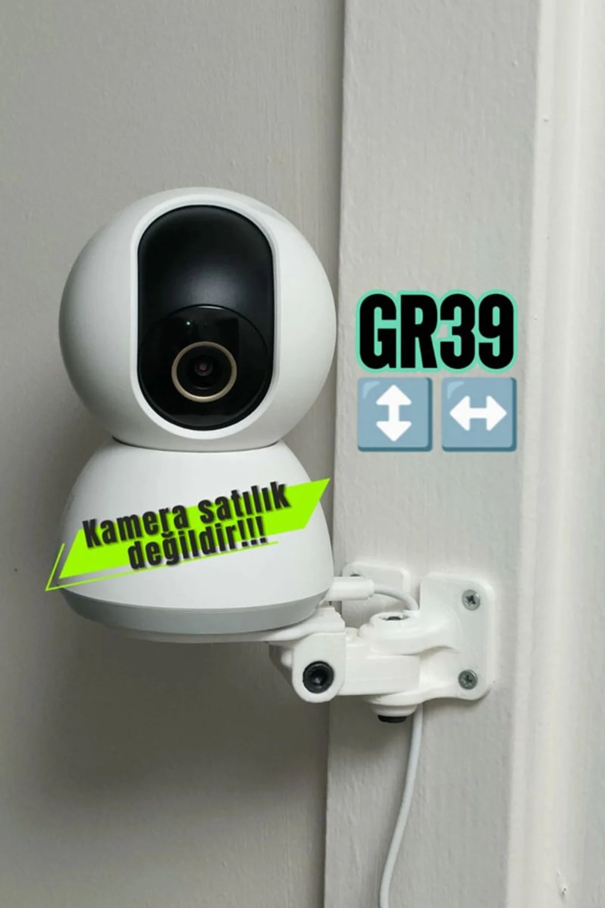 Gr56 Mi 360° Home Güvenlik Kamerası Hareketli Duvar Montaj Aparatı
