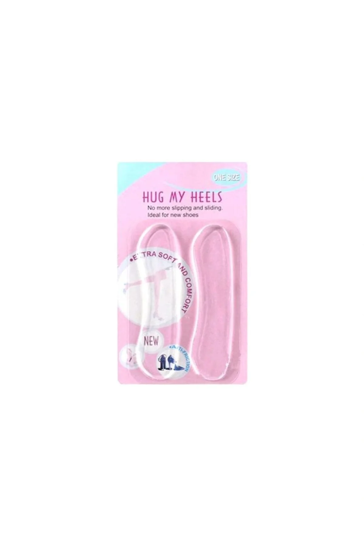 Ayakkabı Topuk Vurma Engelleyici Silikon Ped 2 Li - Just Cheap Store Görsel 2