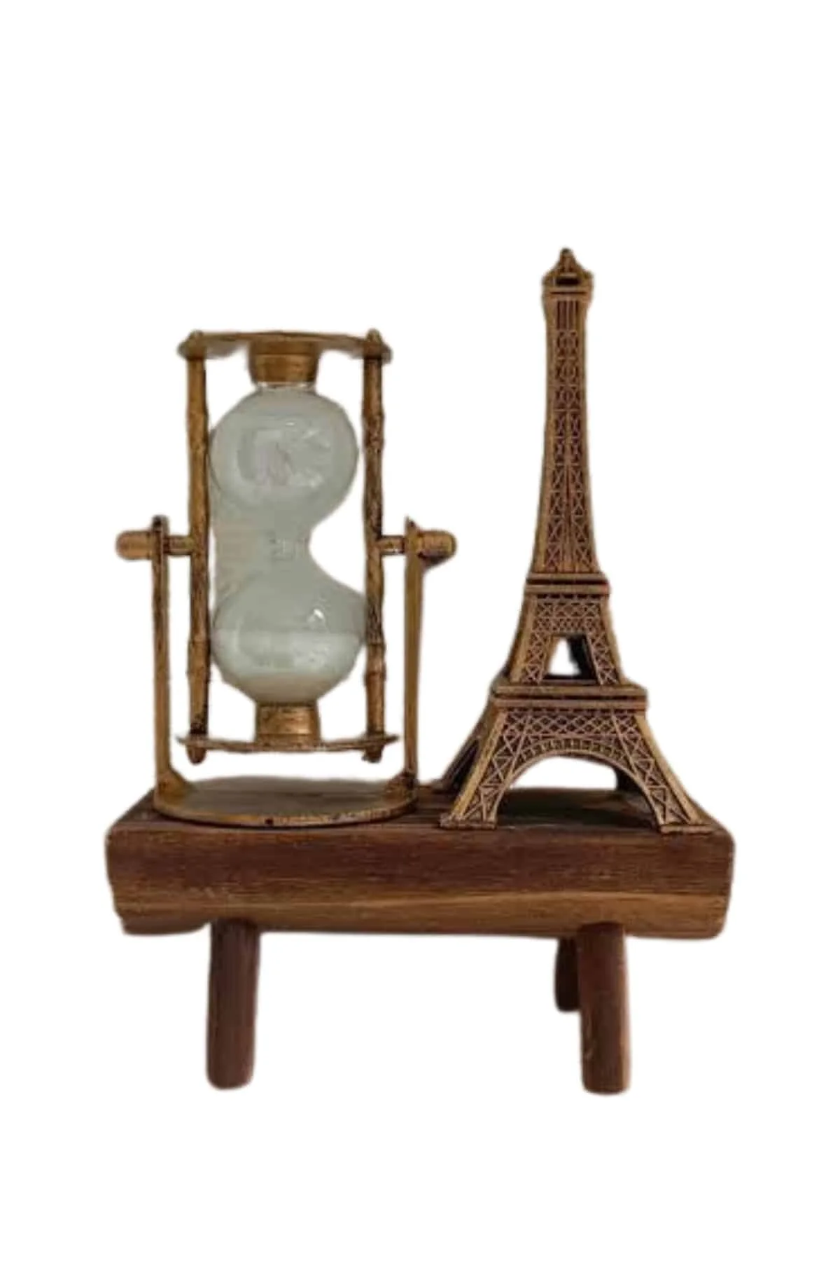 Paris Eyfel Kulesi Hediyelik Eyfel Retro Kum Saati Dekoratif Eşya Yeni Nesil - Just Cheap Store Görsel 2