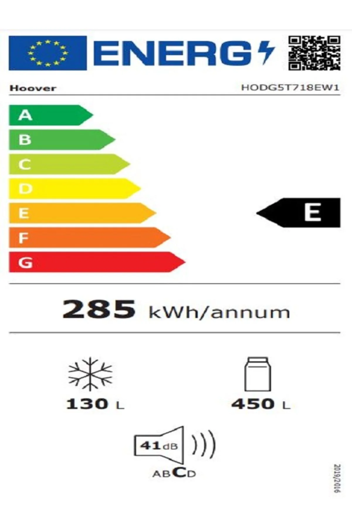 HODG5T718EW1 E Enerji Sınıfı 580 Lt No Frost Buzdolabı - Hoover Görsel 4