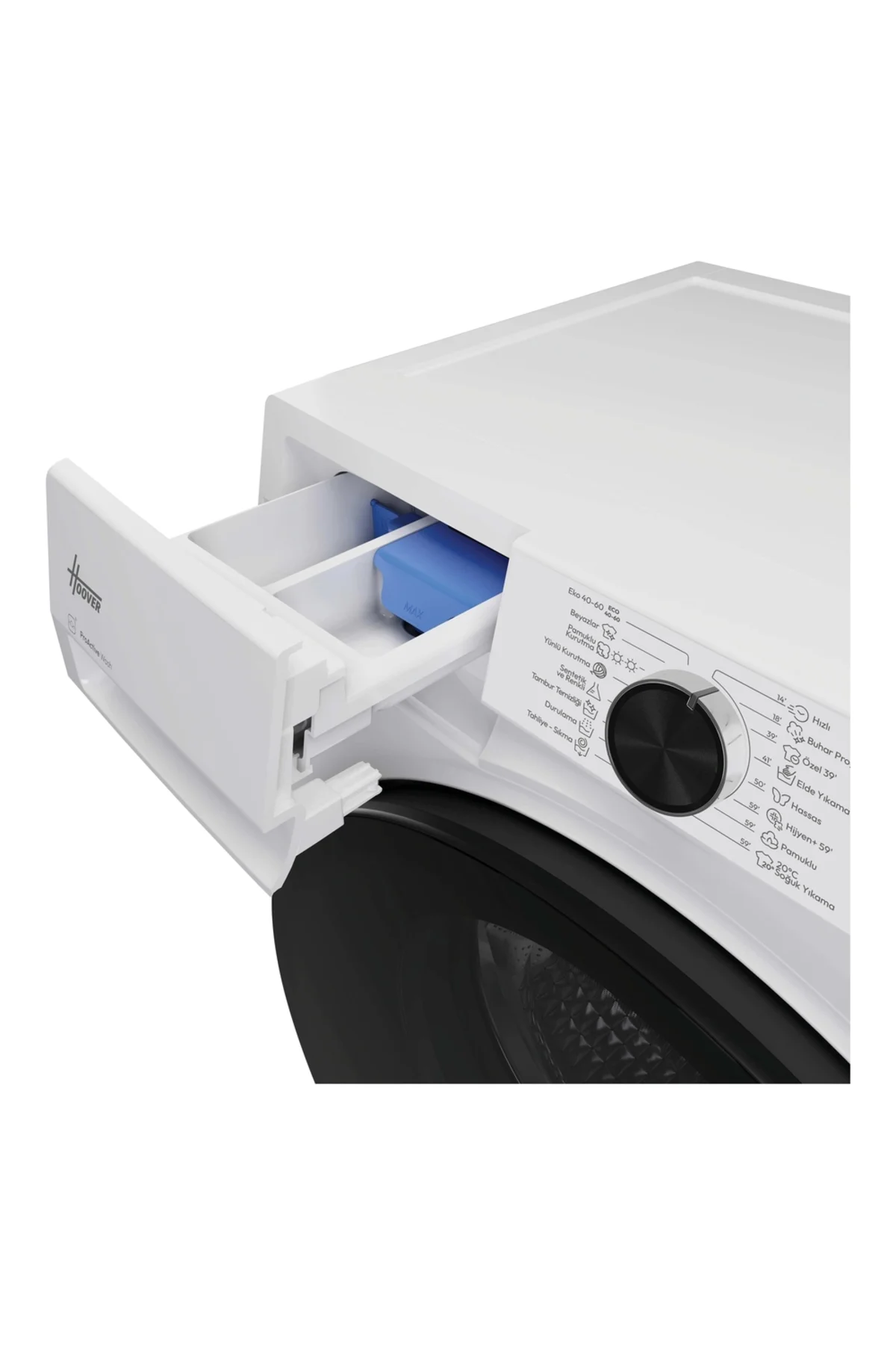 Hbwr 4138BL10-17 13 kg Yıkama 8 kg Kurutma Wi-Fi Bağlantılı 1400 Devir Çamaşır Makinesi - Hoover Görsel 3