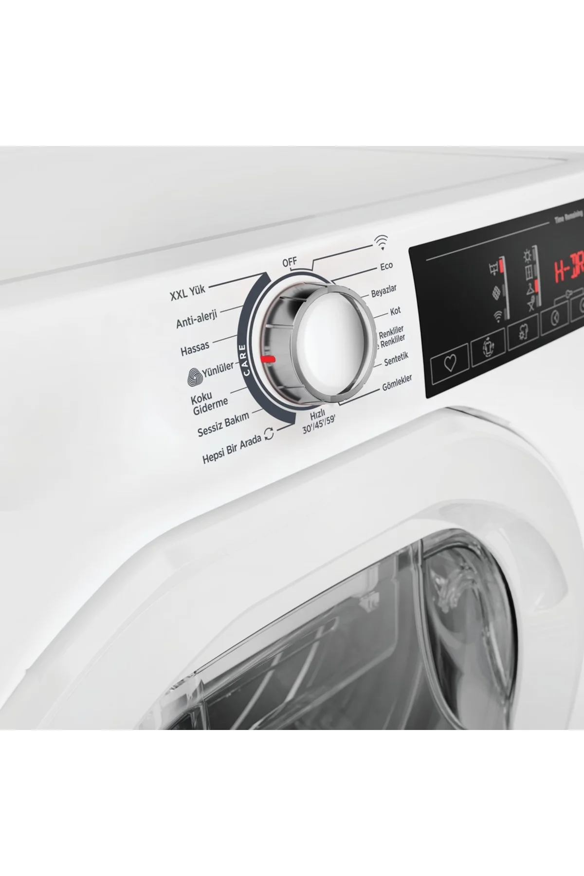 HRE H9A2TE-17 9 kg Wi-Fi Bağlantılı Isı Pompalı Kurutma Makinesi - Hoover Görsel 3