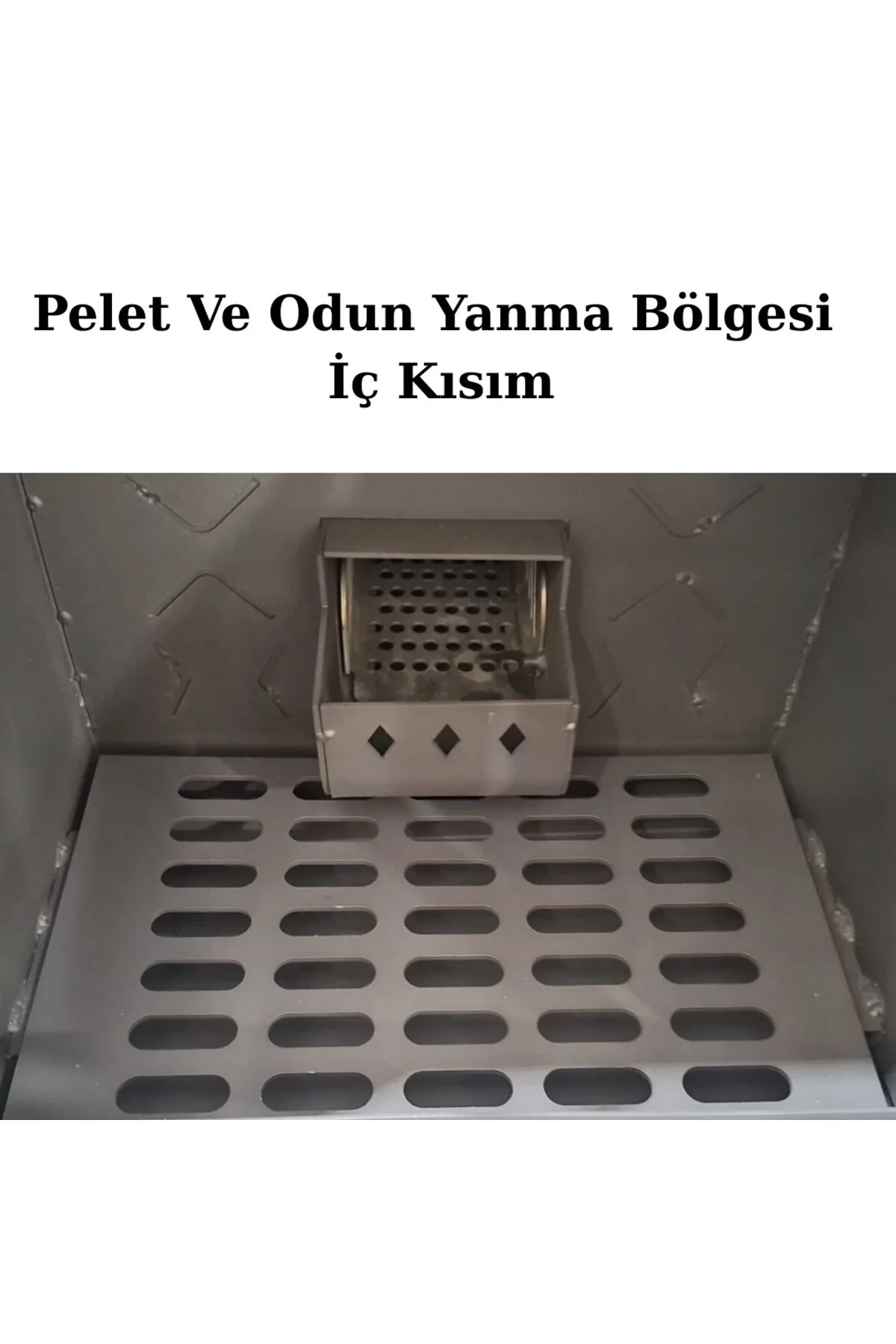 Eti-B4 Büyük Fırınlı Odun ve Pelet yakan Şömine Tipi Soba - etinova Görsel 4
