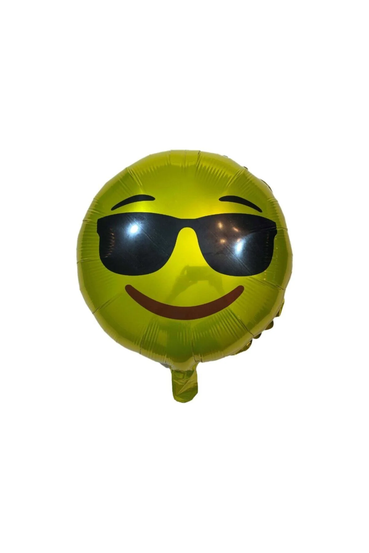 Fırsat Ayı Gülen Yüz Figürlü Folyo - Folyo Balon - Emoji Balon - 18 Inç