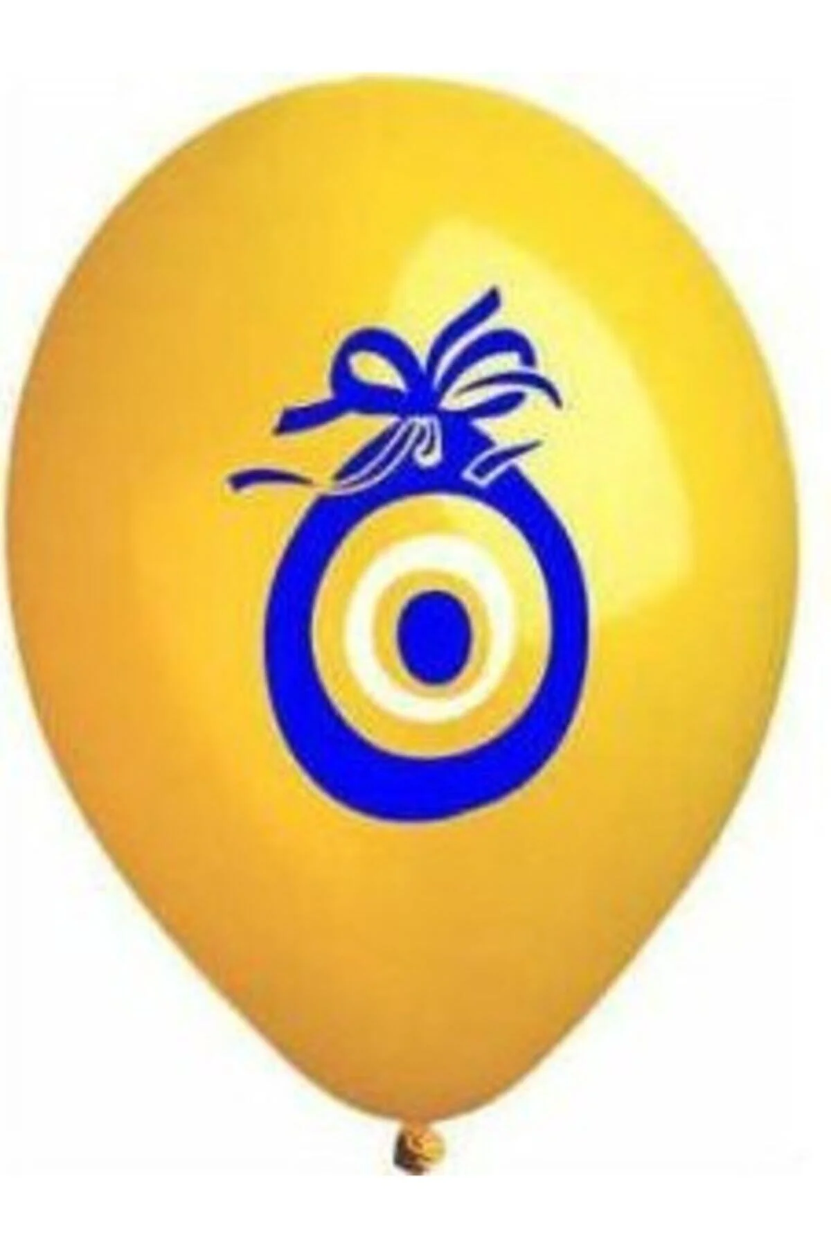 Fırsat Ayı Nazar Boncuğu Desenli Balon - 100 Adet