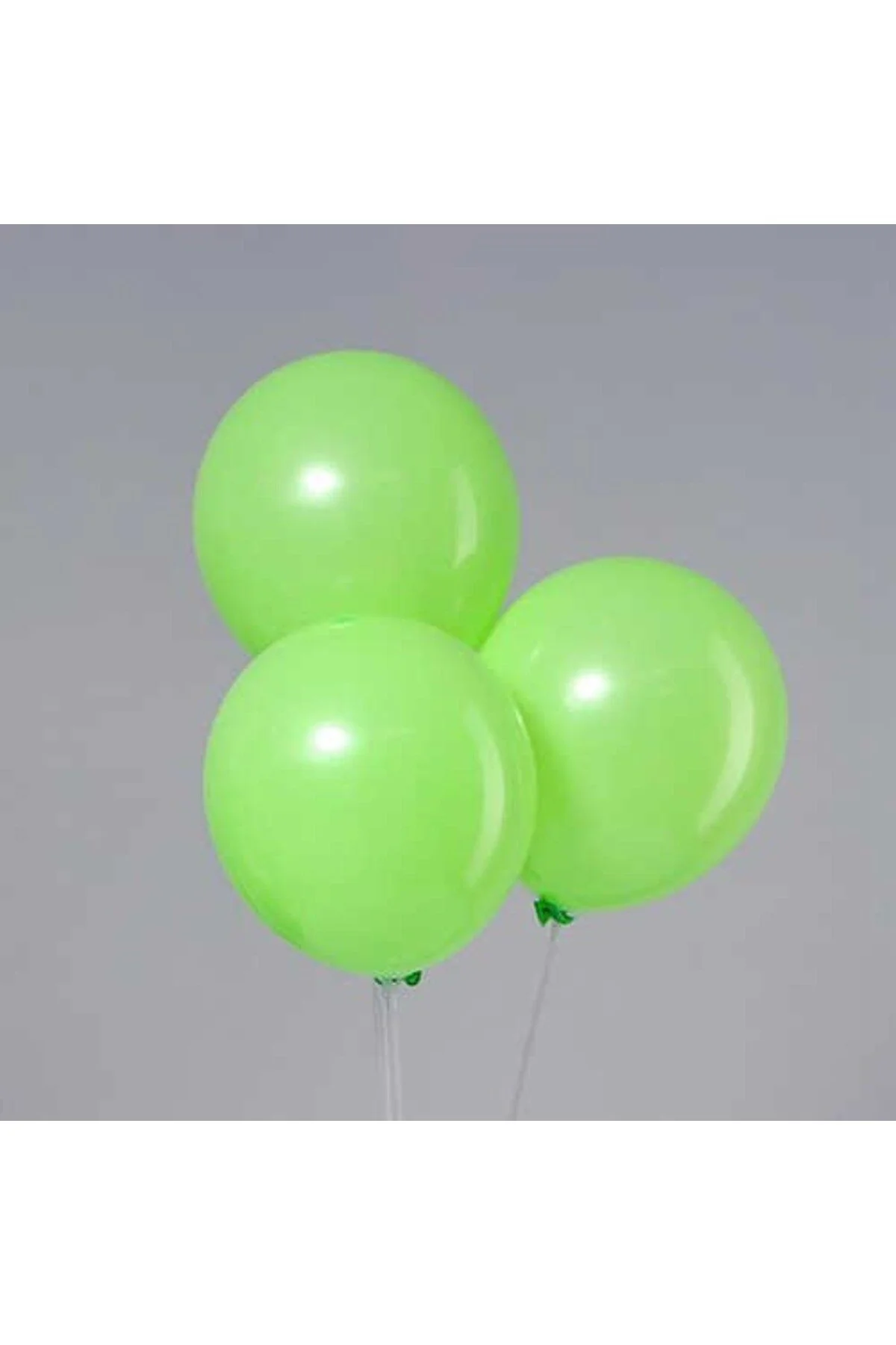 Yeşil Pastel Balon 100 Adet - Partioutlet Görsel 2
