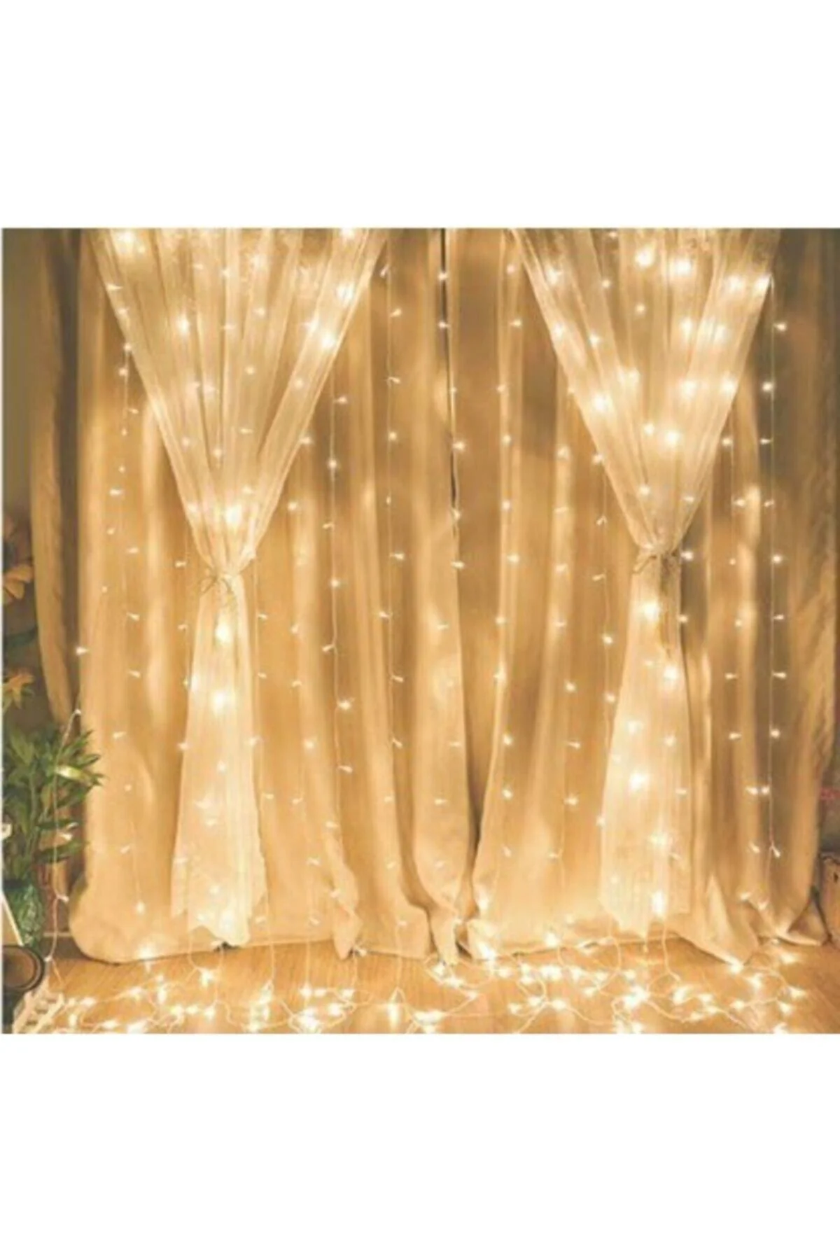 Animasyonlu 3x2 Perde Led Yılbaşı Süsü - alayımbari Görsel 4