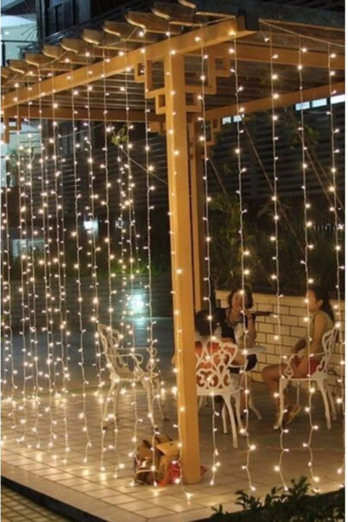 Animasyonlu 3x2 Perde Led Yılbaşı Süsü - alayımbari Görsel 5