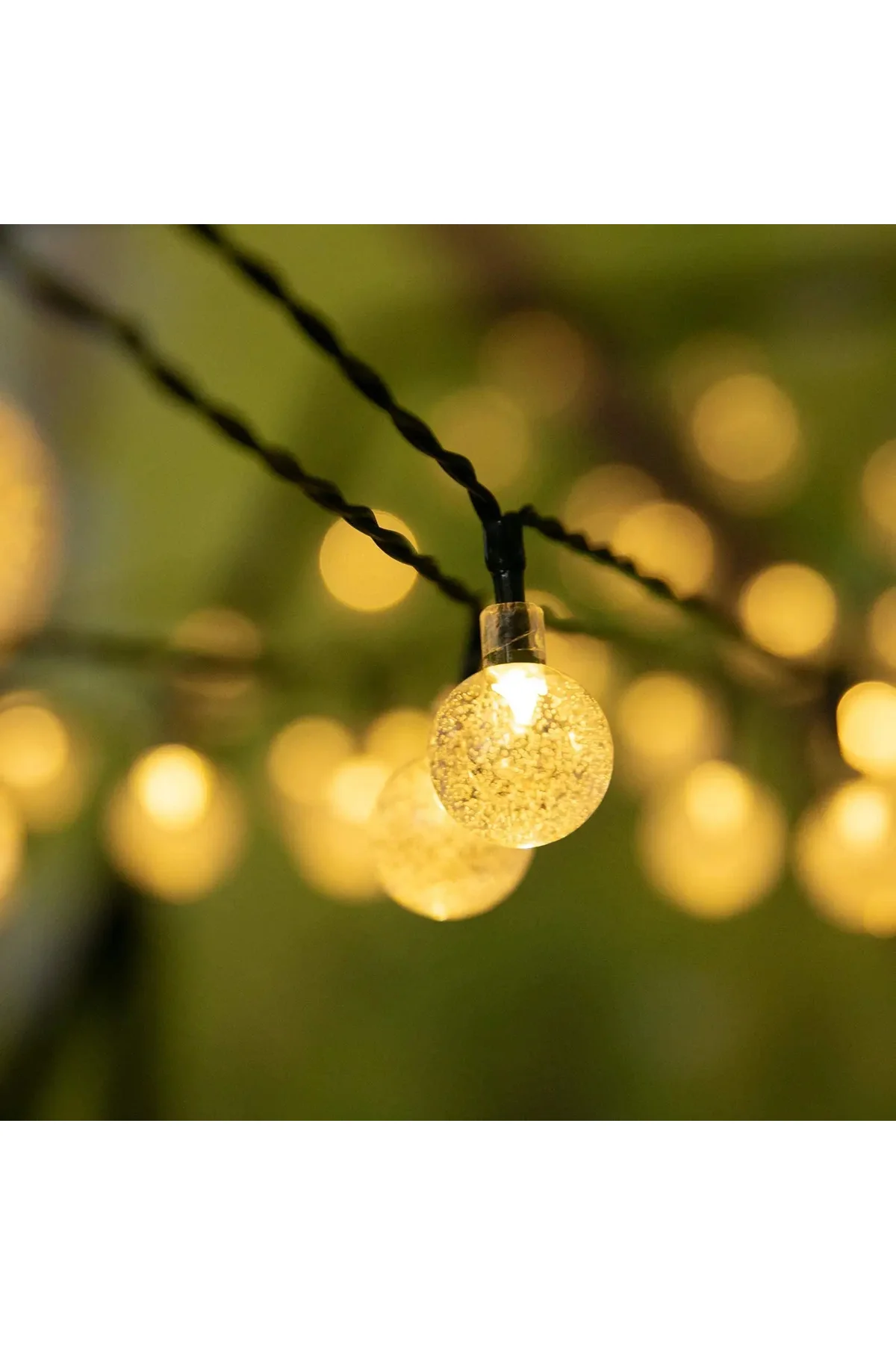 Solar Led Işık Boncuk Led Güneş Enerjili Bahçe Aydınlatma 8 Animasyonlu Günışığı Solar Güneş Enerjil - pazariz Görsel 2