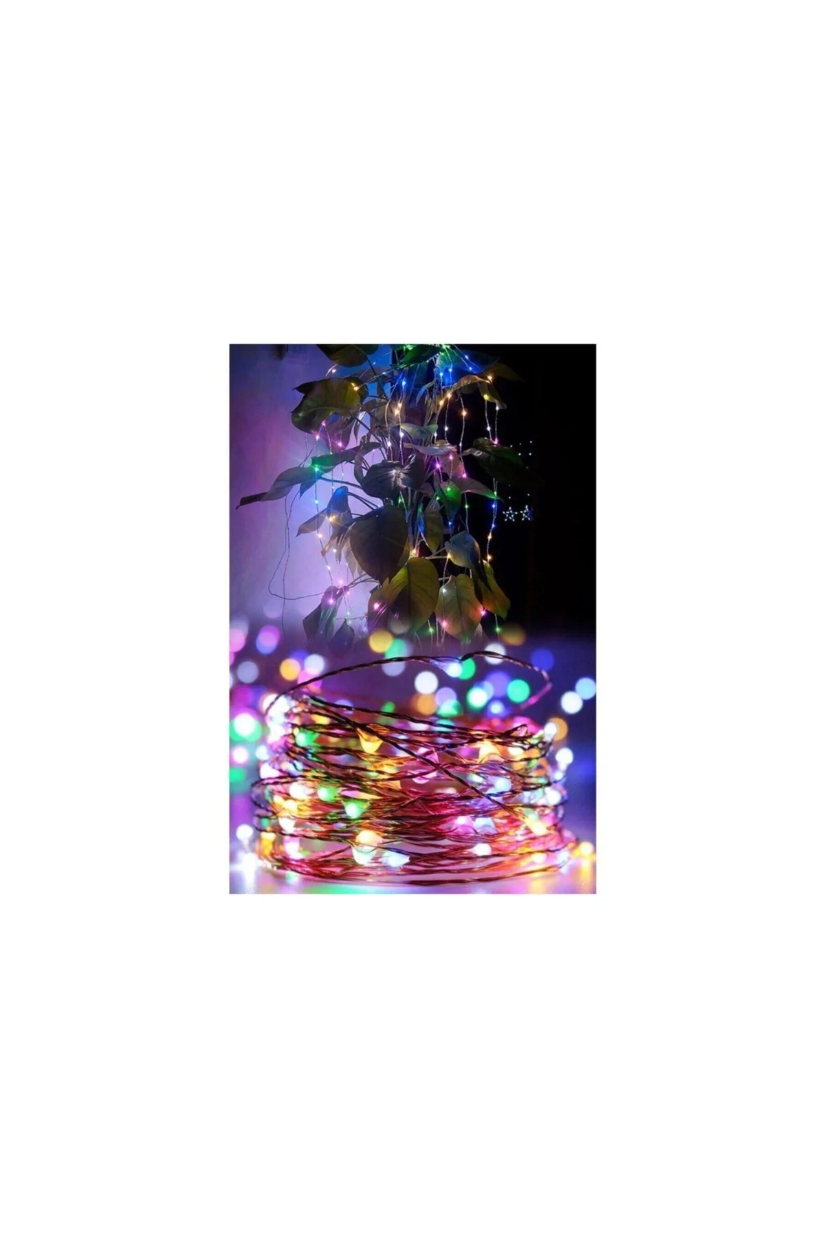 Rgb Peri Led Işık (2m) - Karışık Renk - Dekoratif - Aydınlatma - PAZARIZ Görsel 5