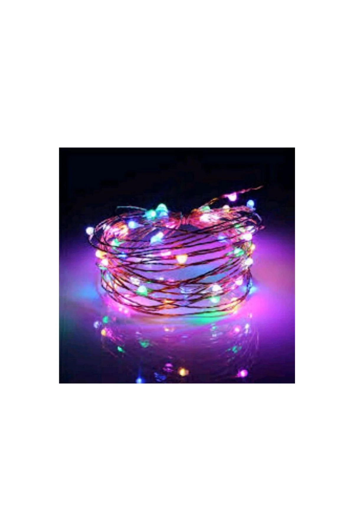 Rgb Peri Led Işık (2m) - Karışık Renk - Dekoratif - Aydınlatma