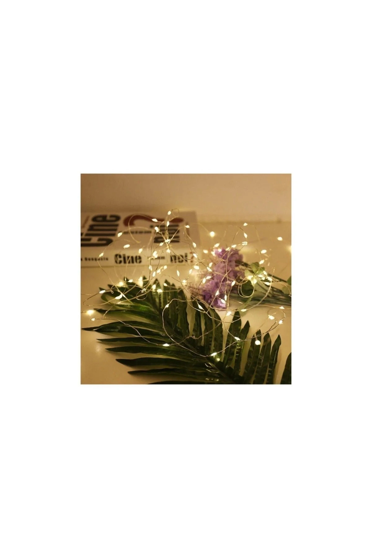 Peri Led Işık 28 Ledli 3 Metre Sarı Led Şerit Aydınlatma Pilli Spot Le - PAZARIZ Görsel 5
