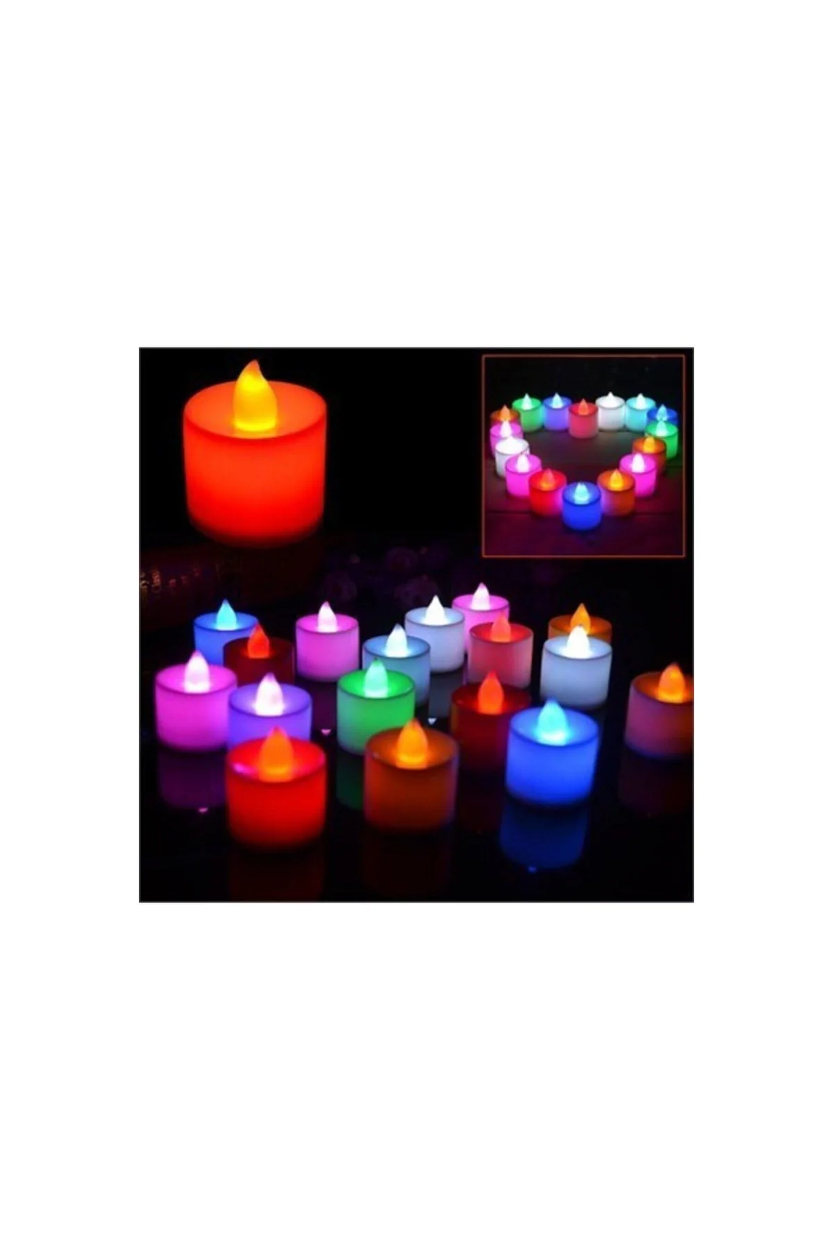 Mini Led Mum - Lacivert 1 Adet - PAZARIZ Görsel 2