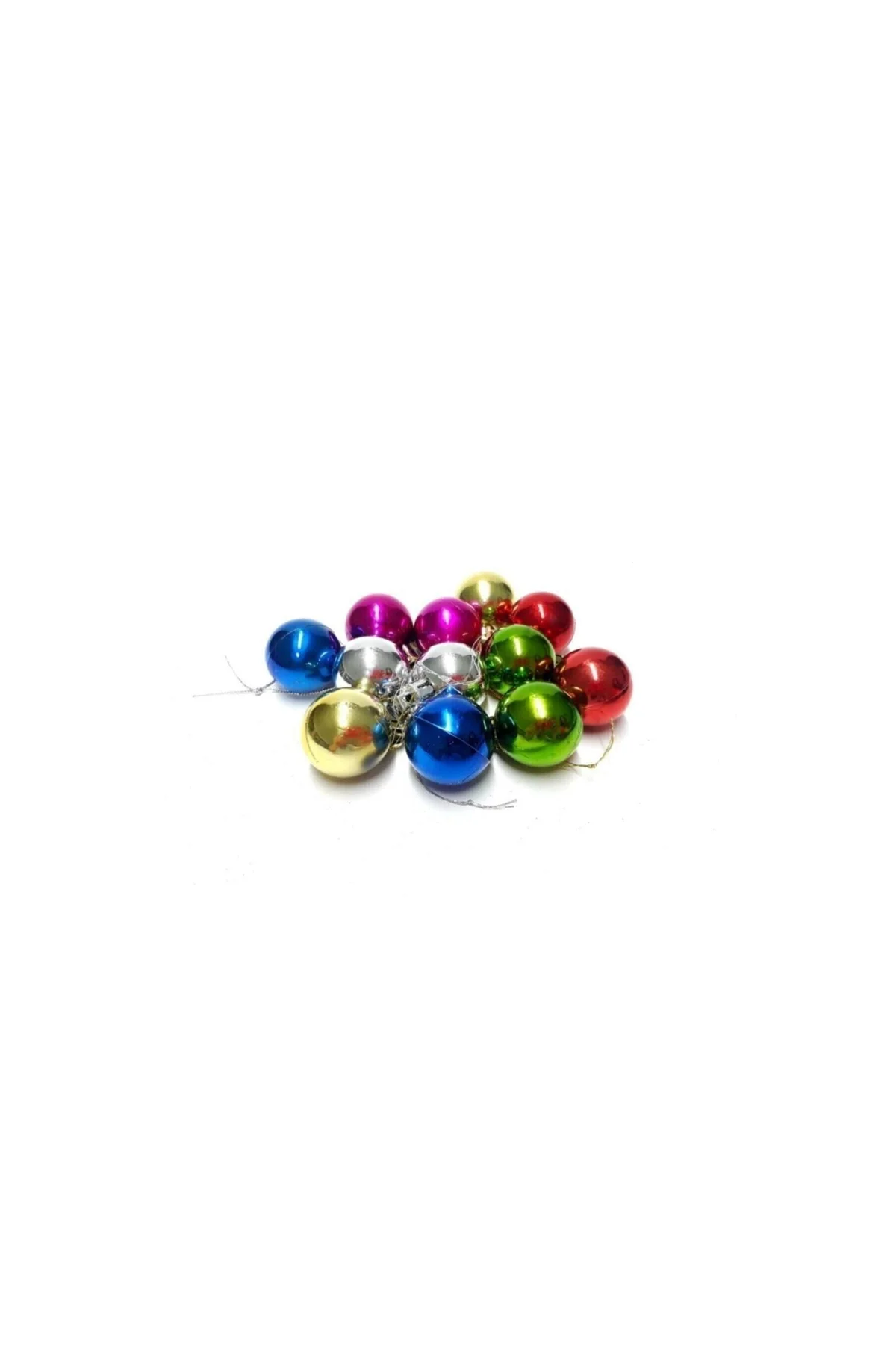 Yılbaşı Cici Top Ağaç Süsü 3 Cm Sarı 3 Ad - PAZARIZ Görsel 6