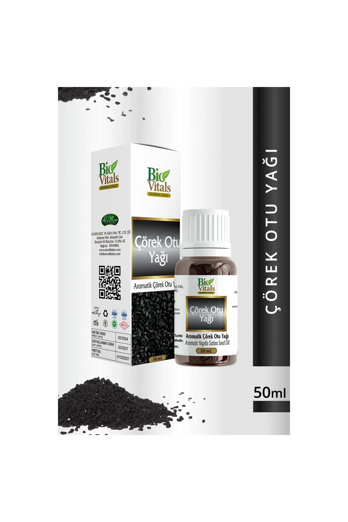 Biovitals Çörek Otu Yağı 50 ml SKT-01-2028