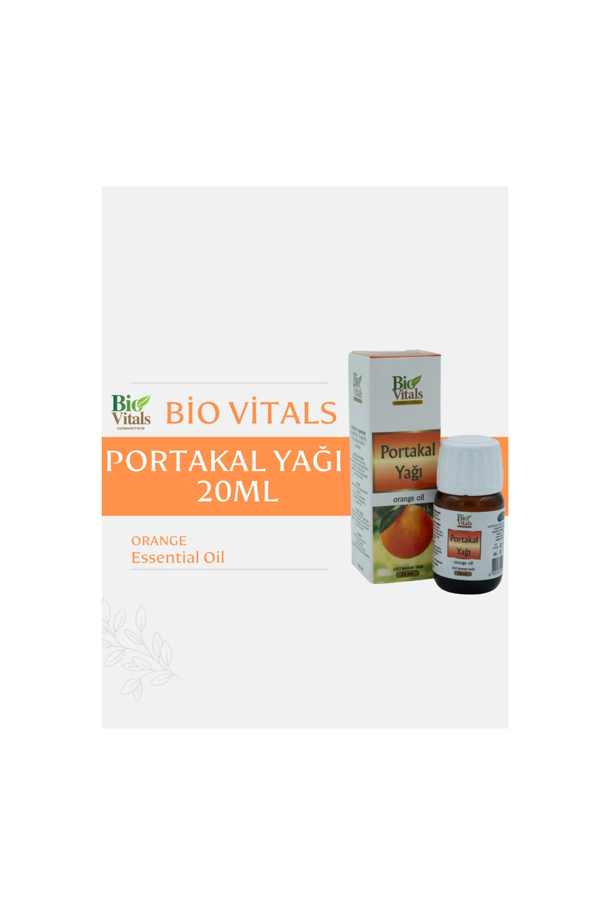 Portakal Yağı 20 Ml