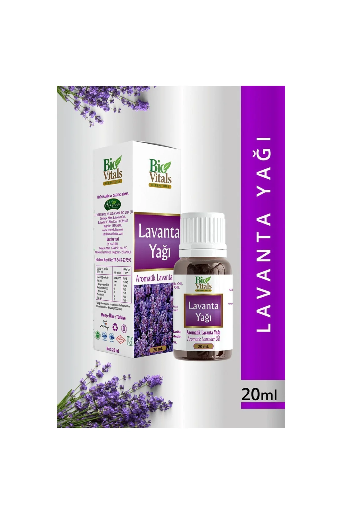 Lavanta Yağı 20 ml