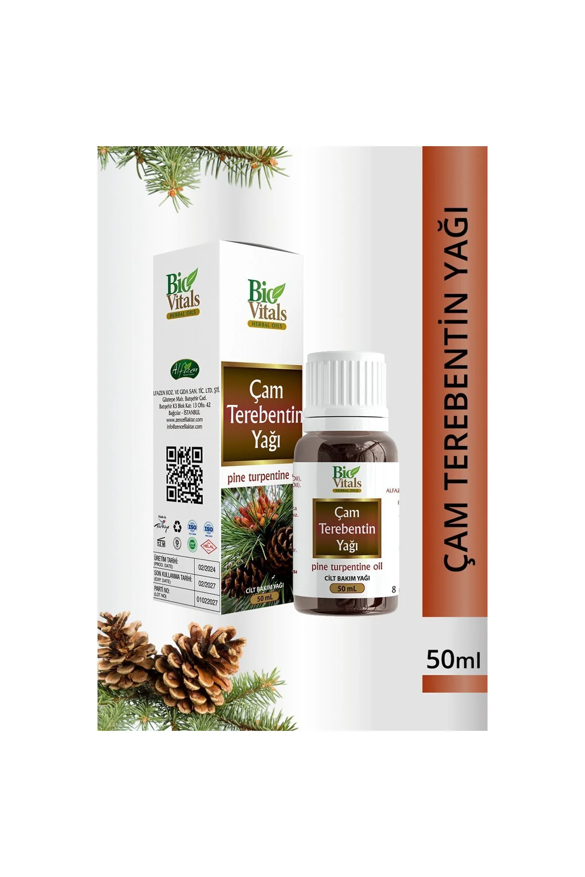 Çamterebentin Yağı 50ml