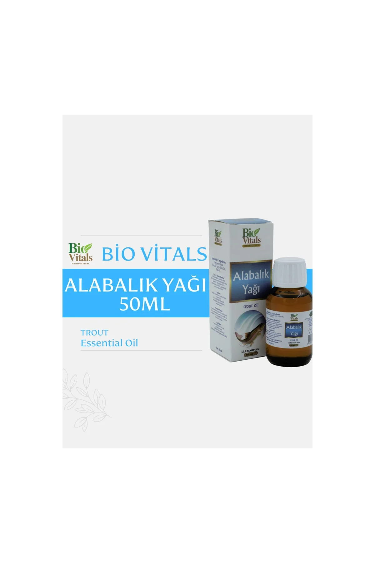 Alabalık Yağı 50 Ml