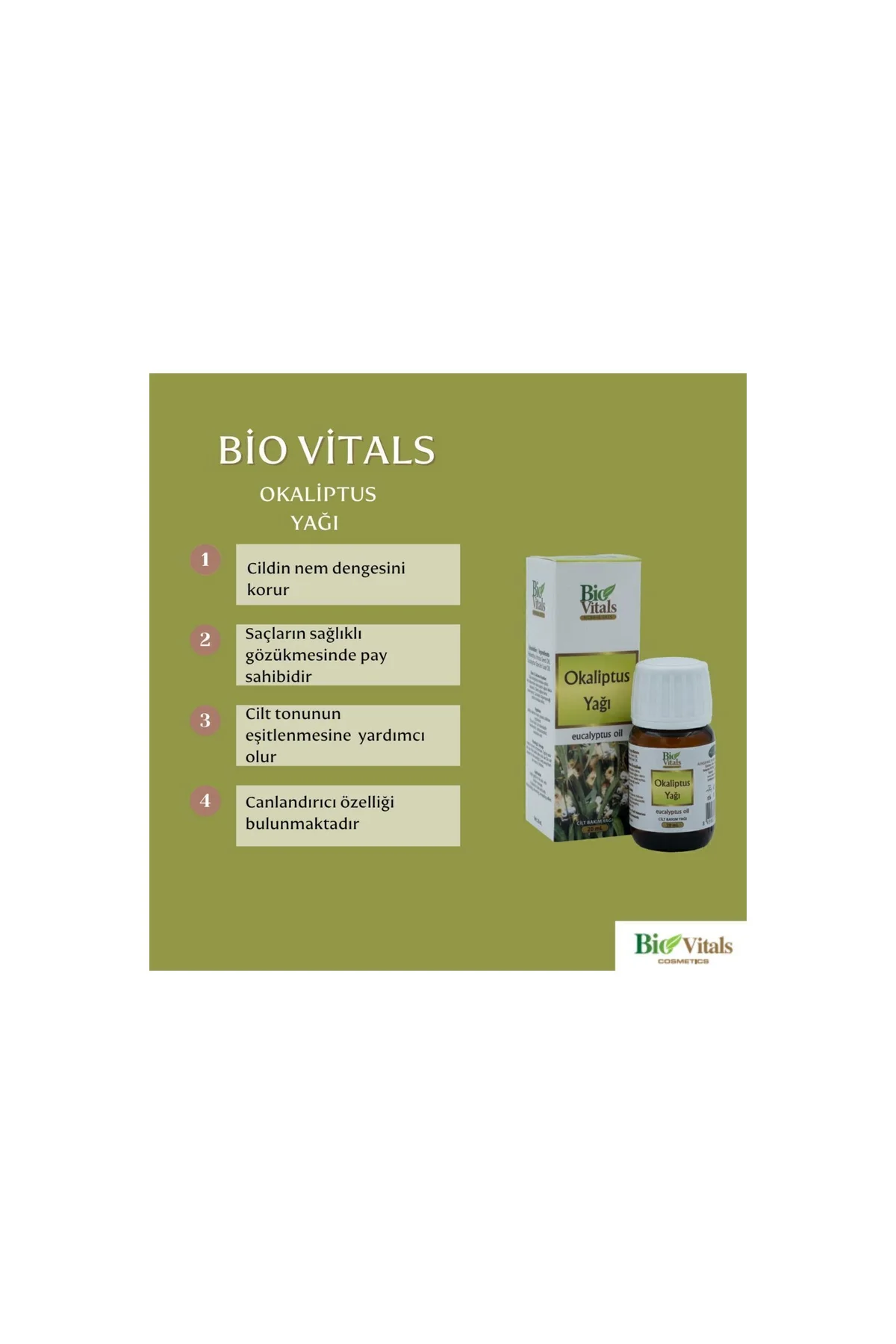 Sinüzit Için Okaliptüs Yağı 20 ml - PAZARIZ Görsel 3